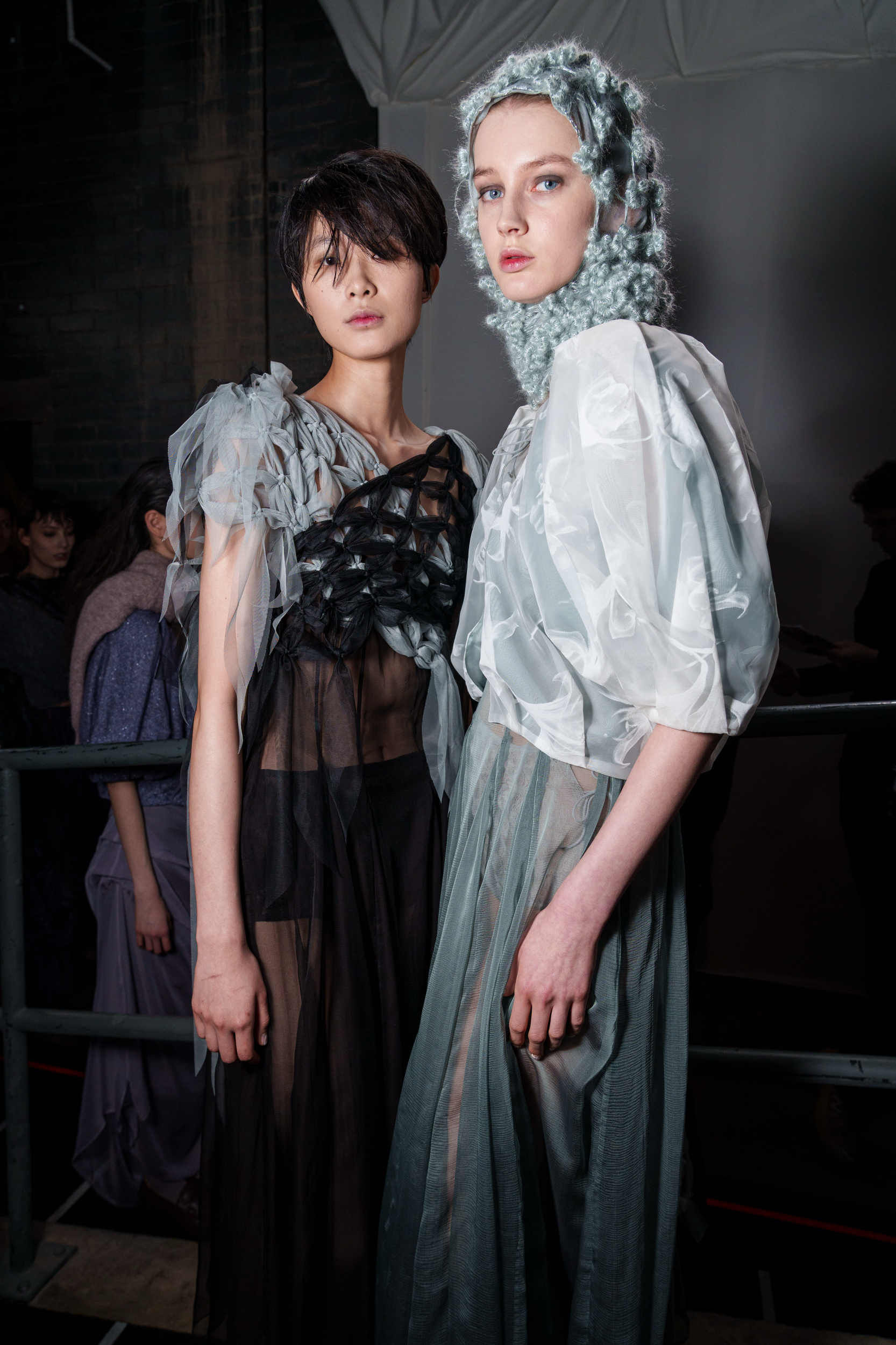 Pauline Dujancourt Fall 2026 Fashion Show Backstage