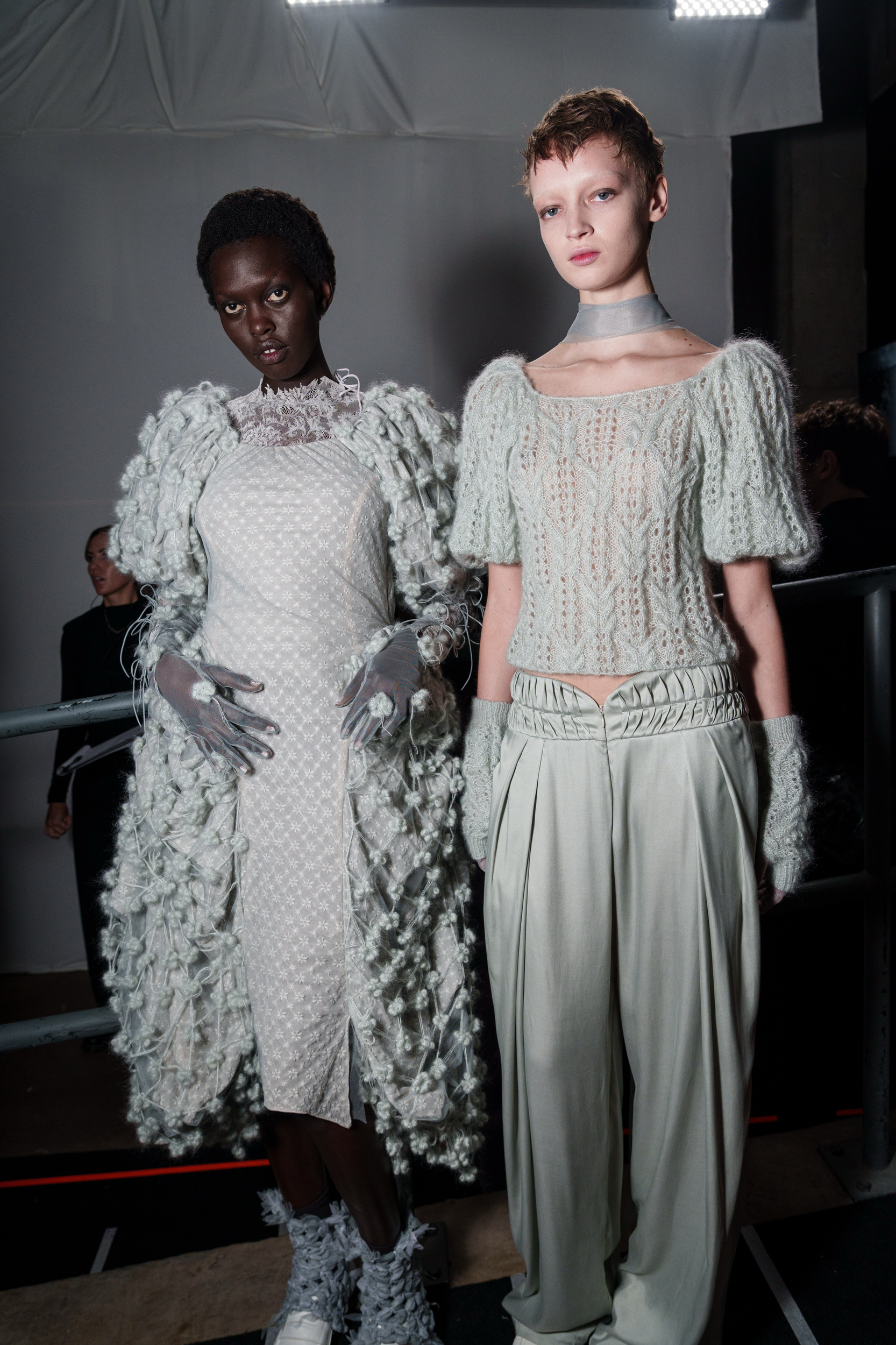 Pauline Dujancourt Fall 2026 Fashion Show Backstage