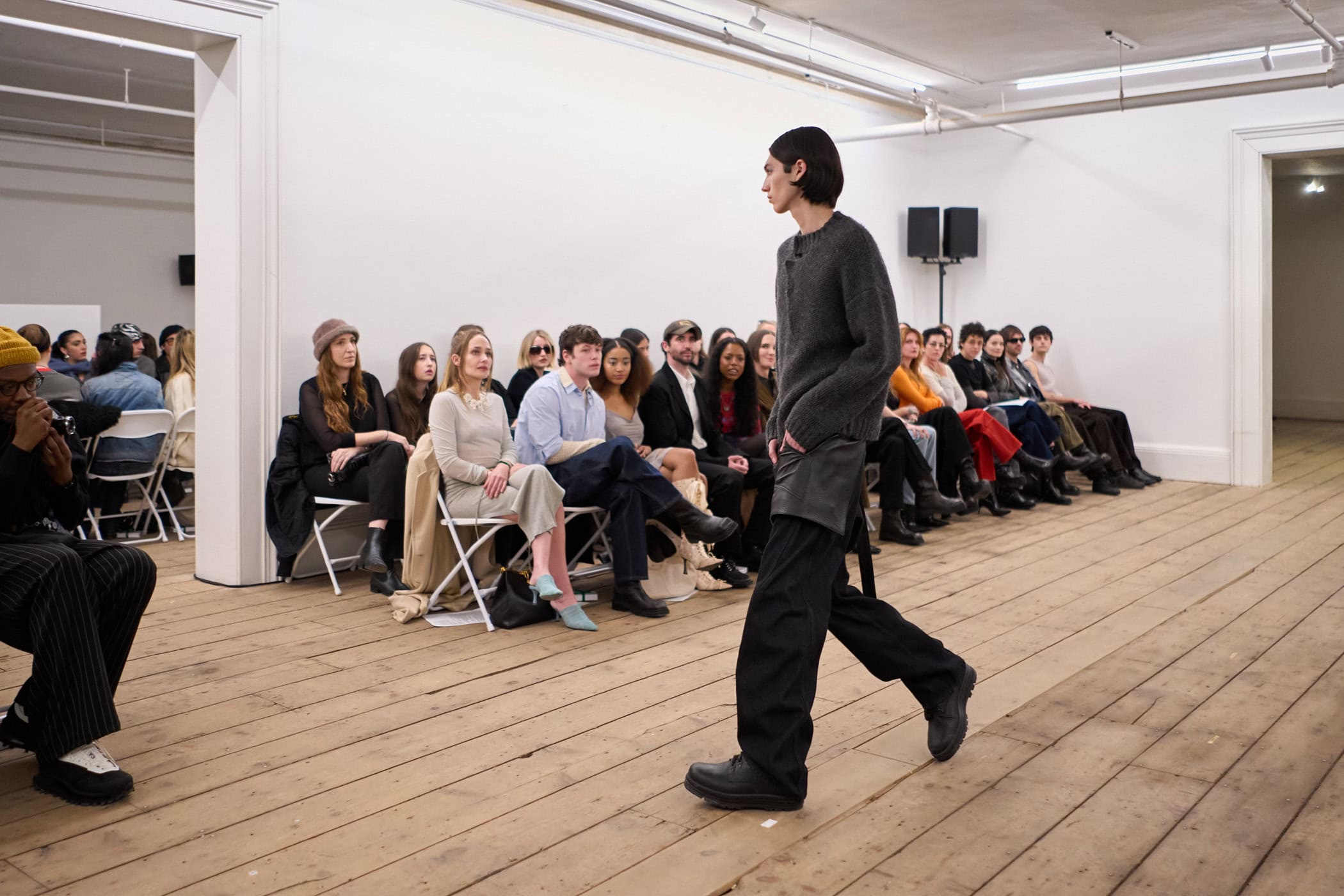 Eckhaus Latta Fall 2026 Fashion Show Atmosphere