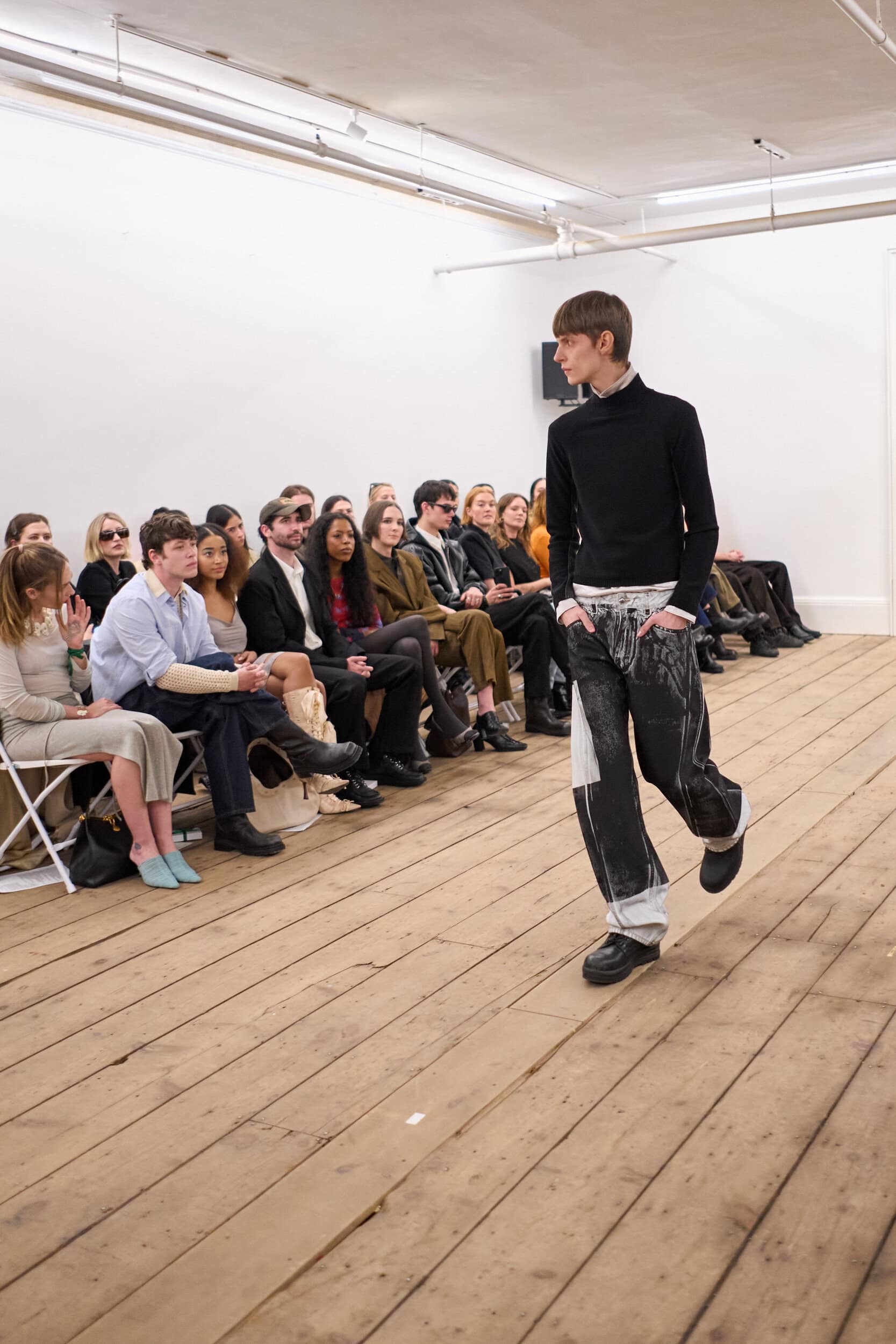 Eckhaus Latta Fall 2026 Fashion Show Atmosphere