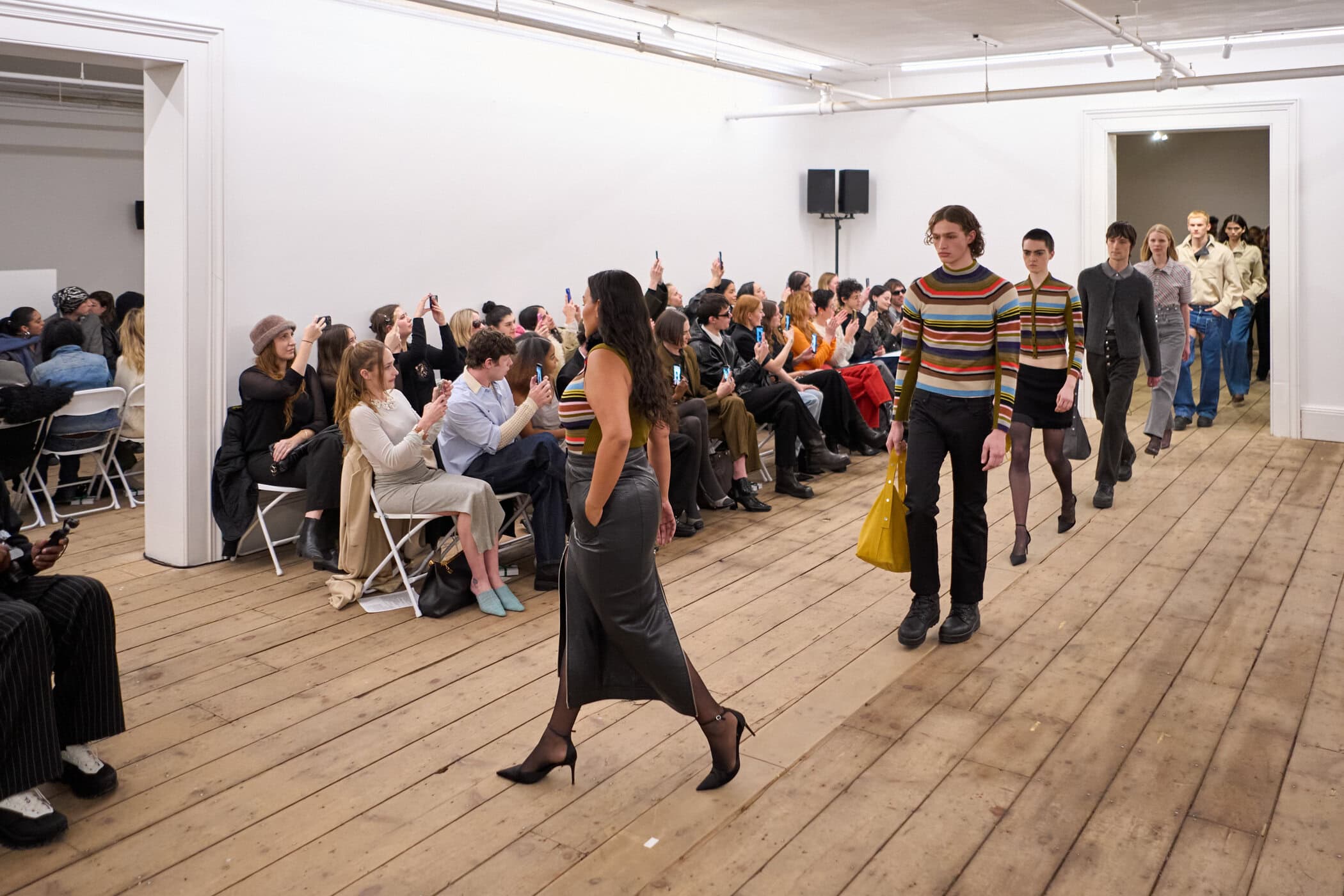 Eckhaus Latta Fall 2026 Fashion Show Atmosphere