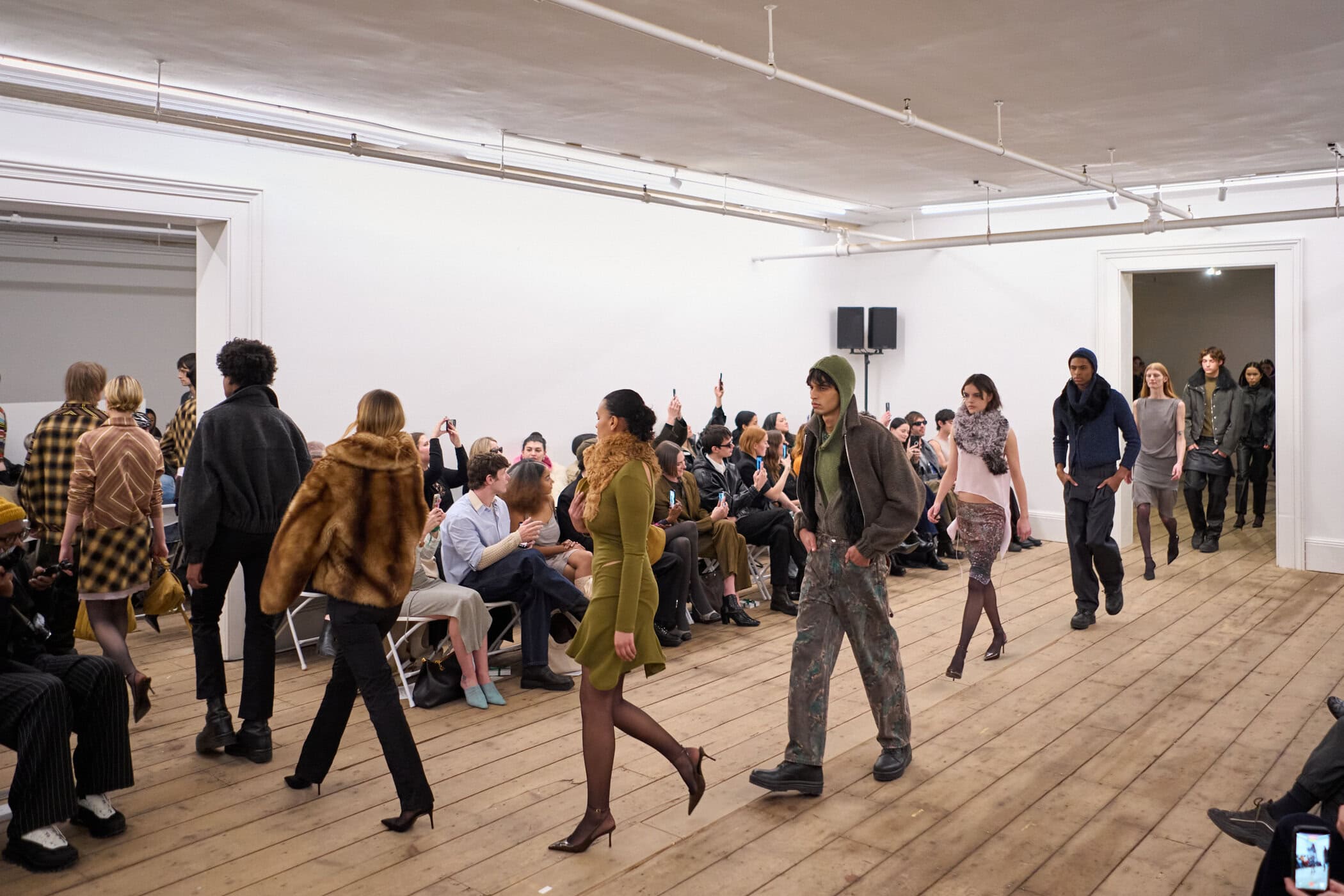 Eckhaus Latta Fall 2026 Fashion Show Atmosphere