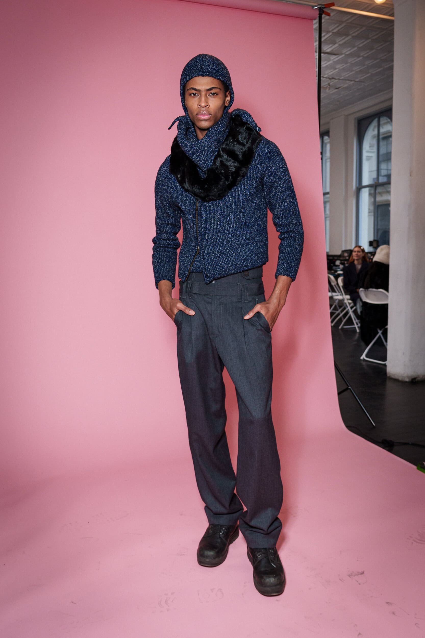 Eckhaus Latta Fall 2026 Fashion Show Backstage