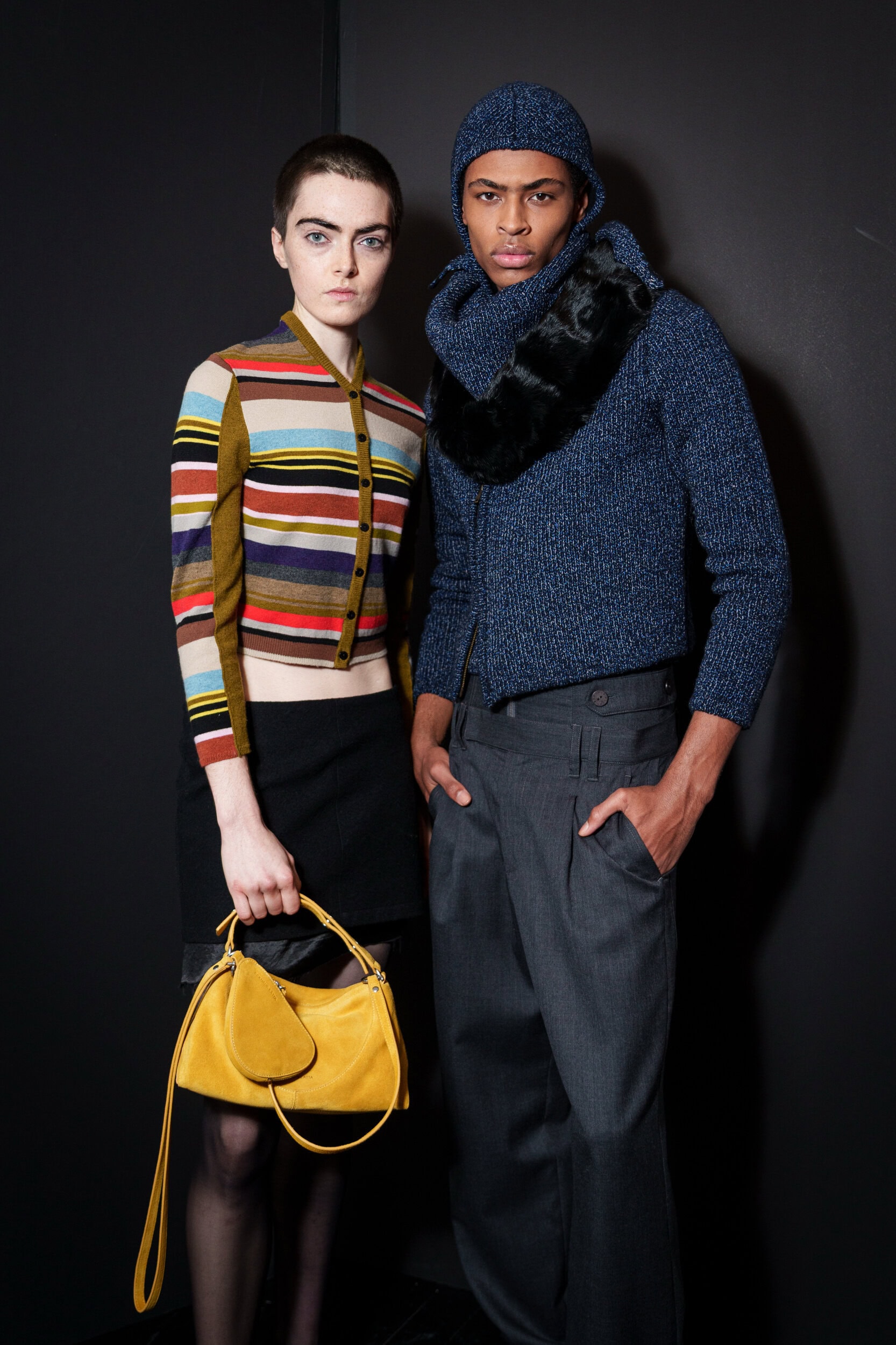 Eckhaus Latta Fall 2026 Fashion Show Backstage