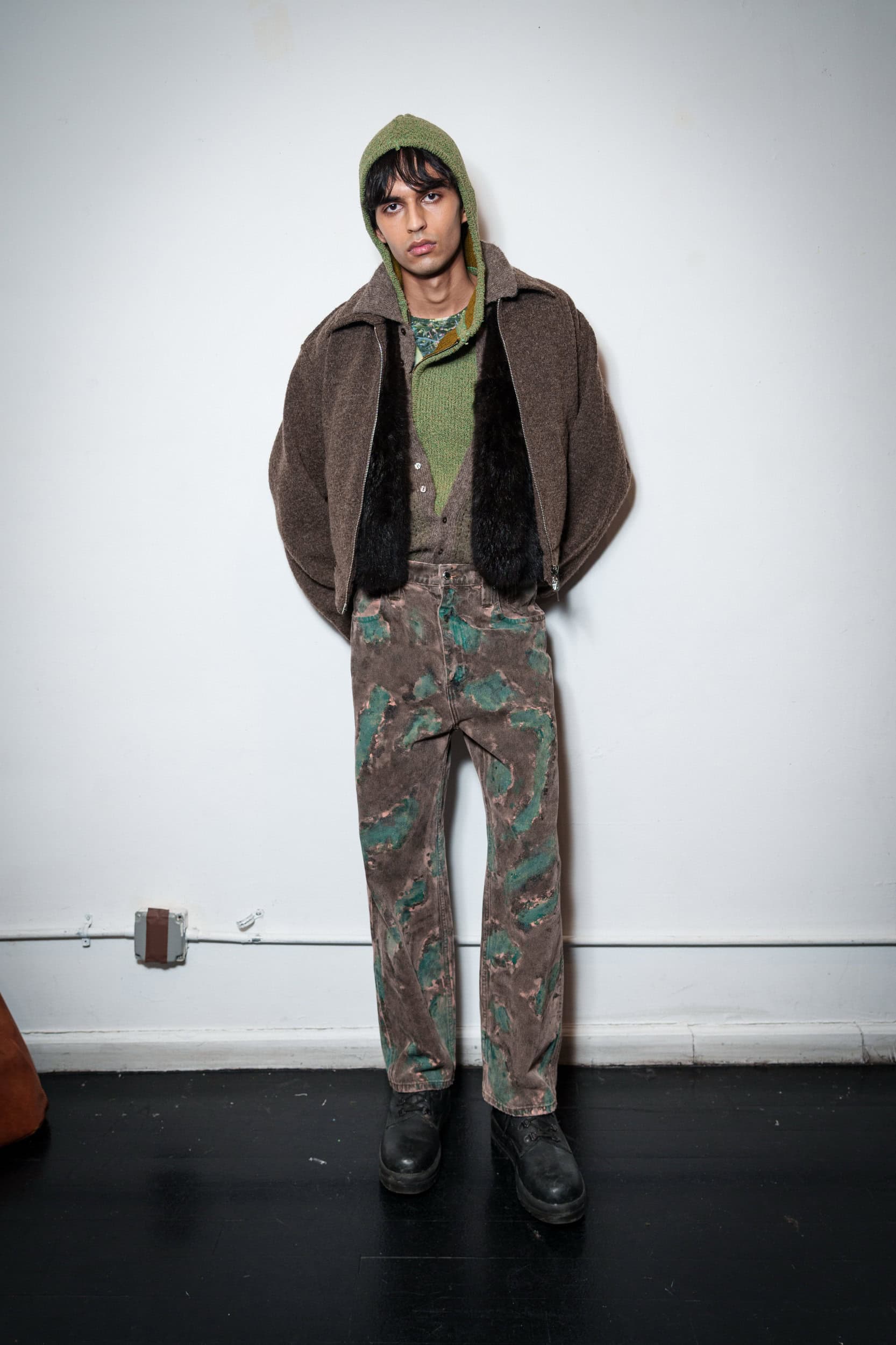 Eckhaus Latta Fall 2026 Fashion Show Backstage