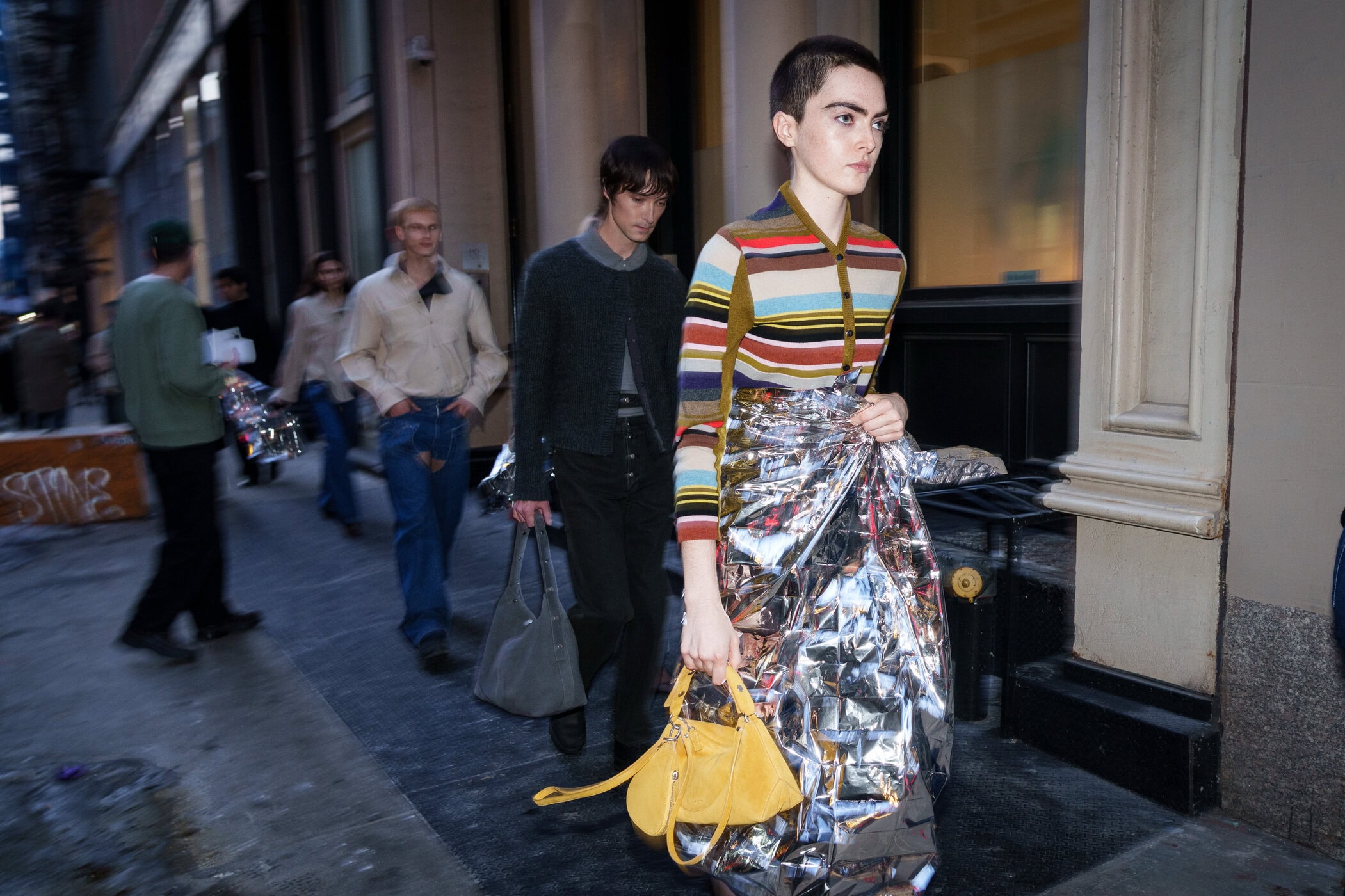 Eckhaus Latta Fall 2026 Fashion Show Backstage