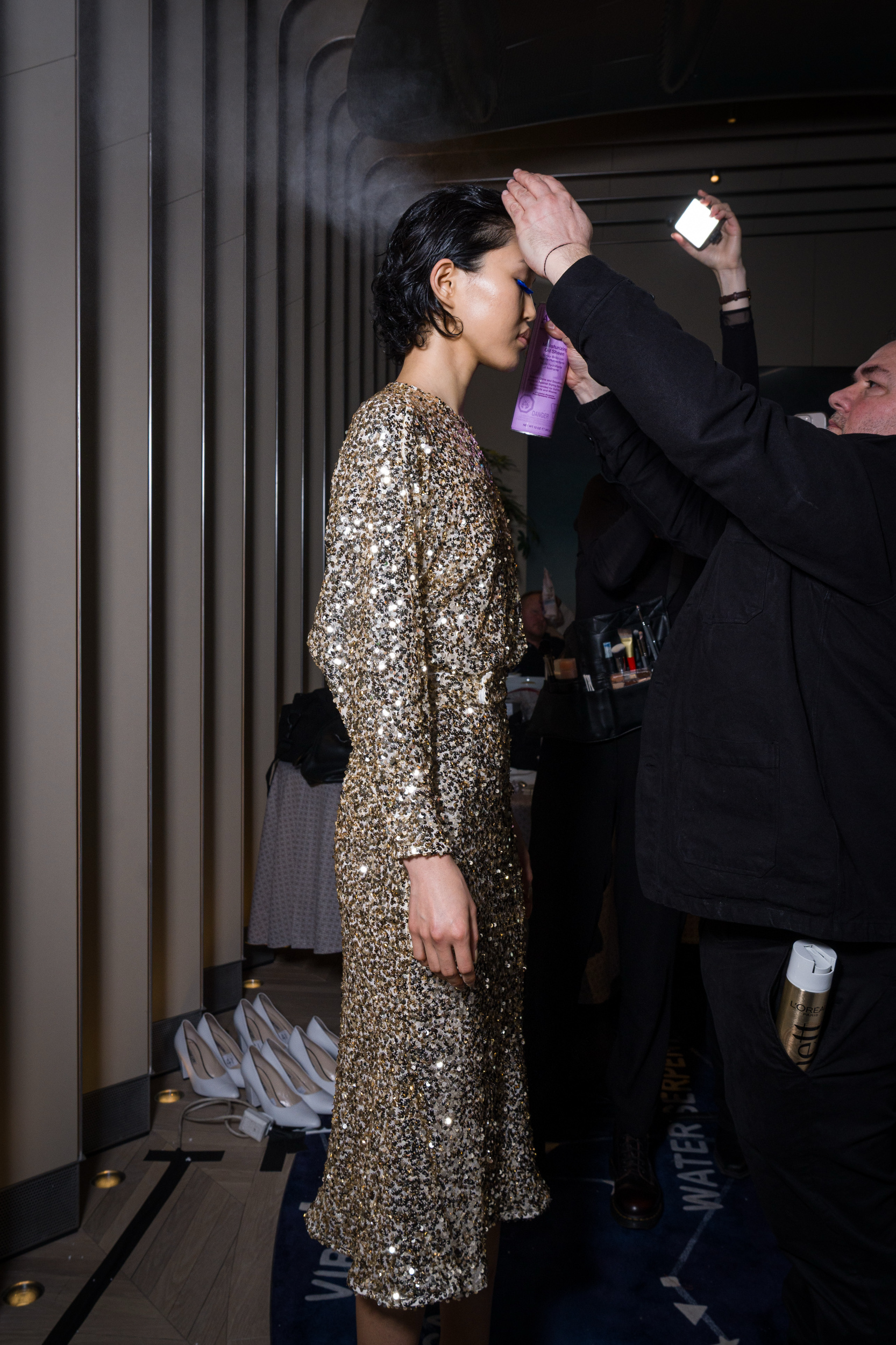 Edeline Lee Fall 2026 Fashion Show Backstage