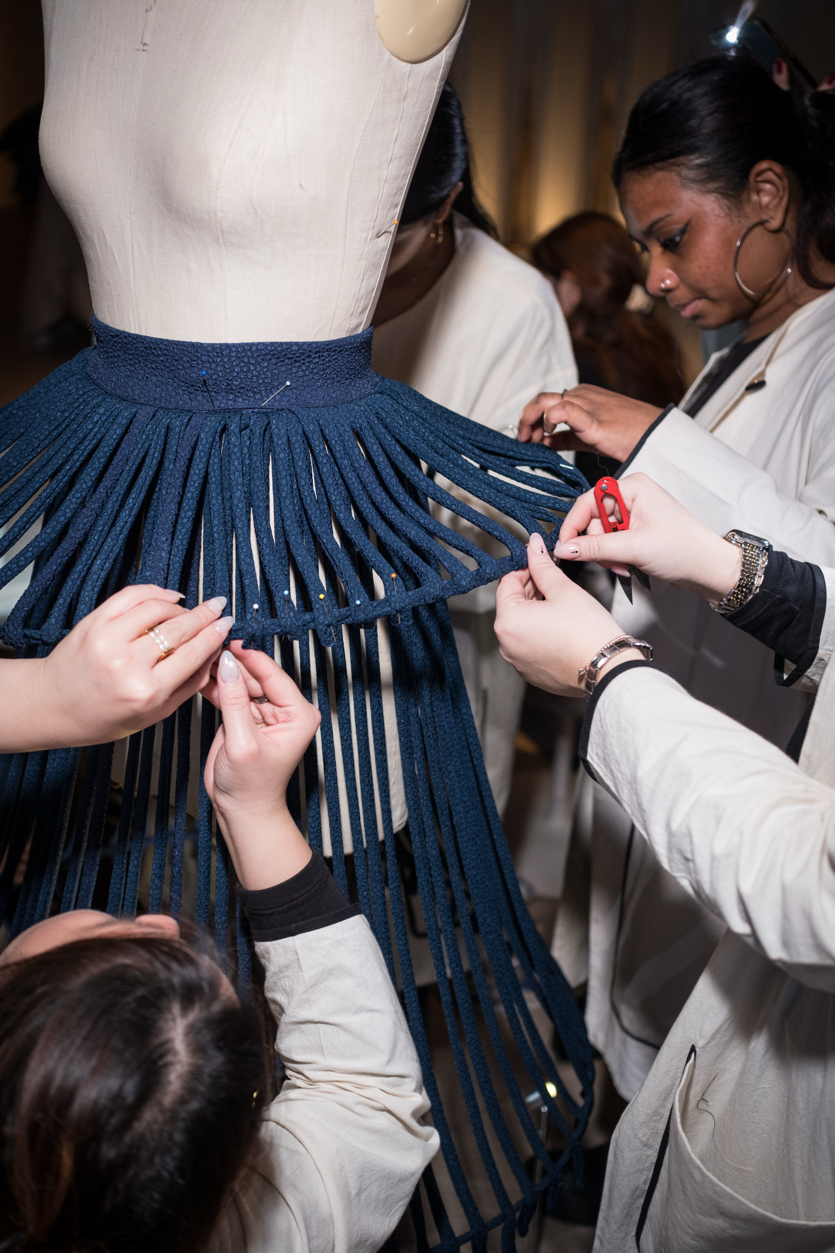 Edeline Lee Fall 2026 Fashion Show Backstage