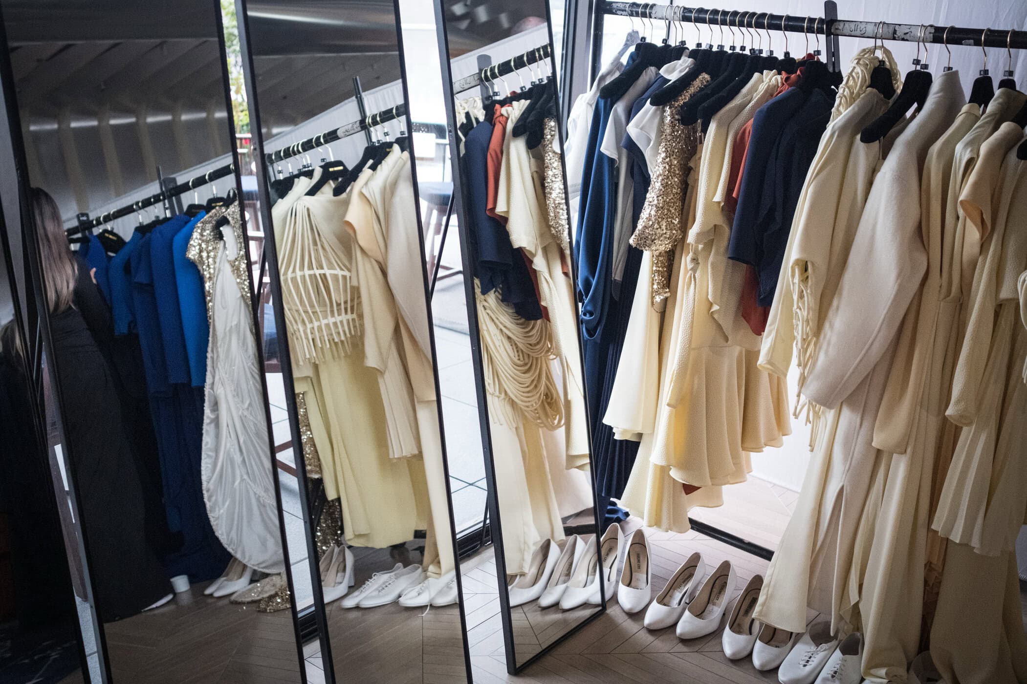 Edeline Lee Fall 2026 Fashion Show Backstage