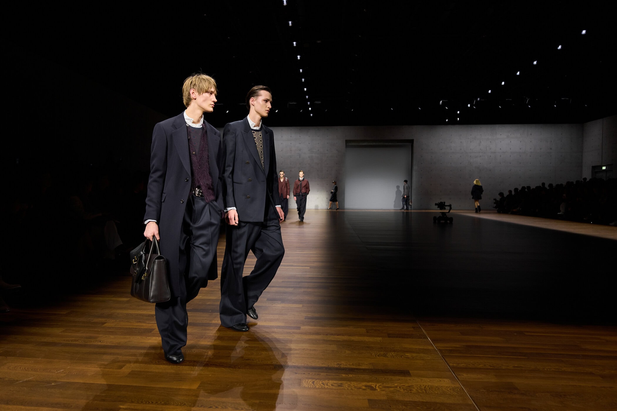 Emporio Armani Fall 2026 Fashion Show Atmosphere