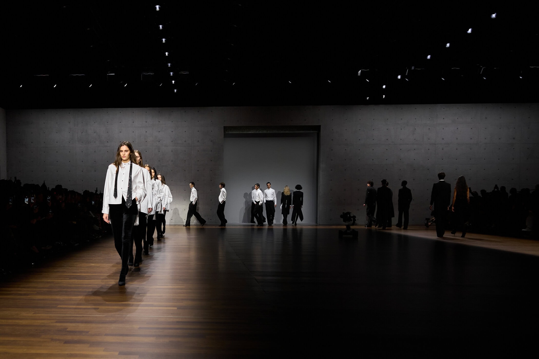Emporio Armani Fall 2026 Fashion Show Atmosphere