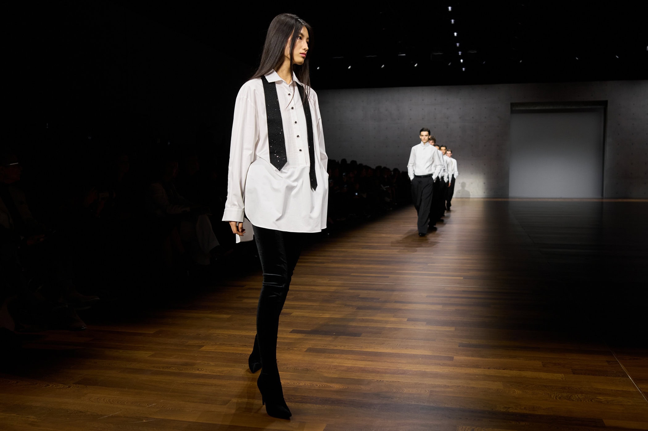 Emporio Armani Fall 2026 Fashion Show Atmosphere