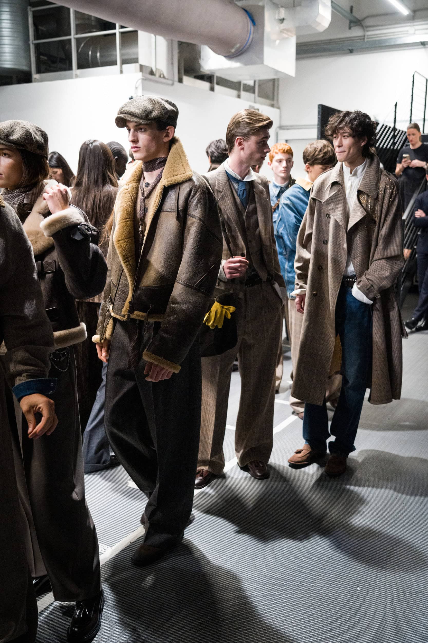 Emporio Armani Fall 2026 Fashion Show Backstage