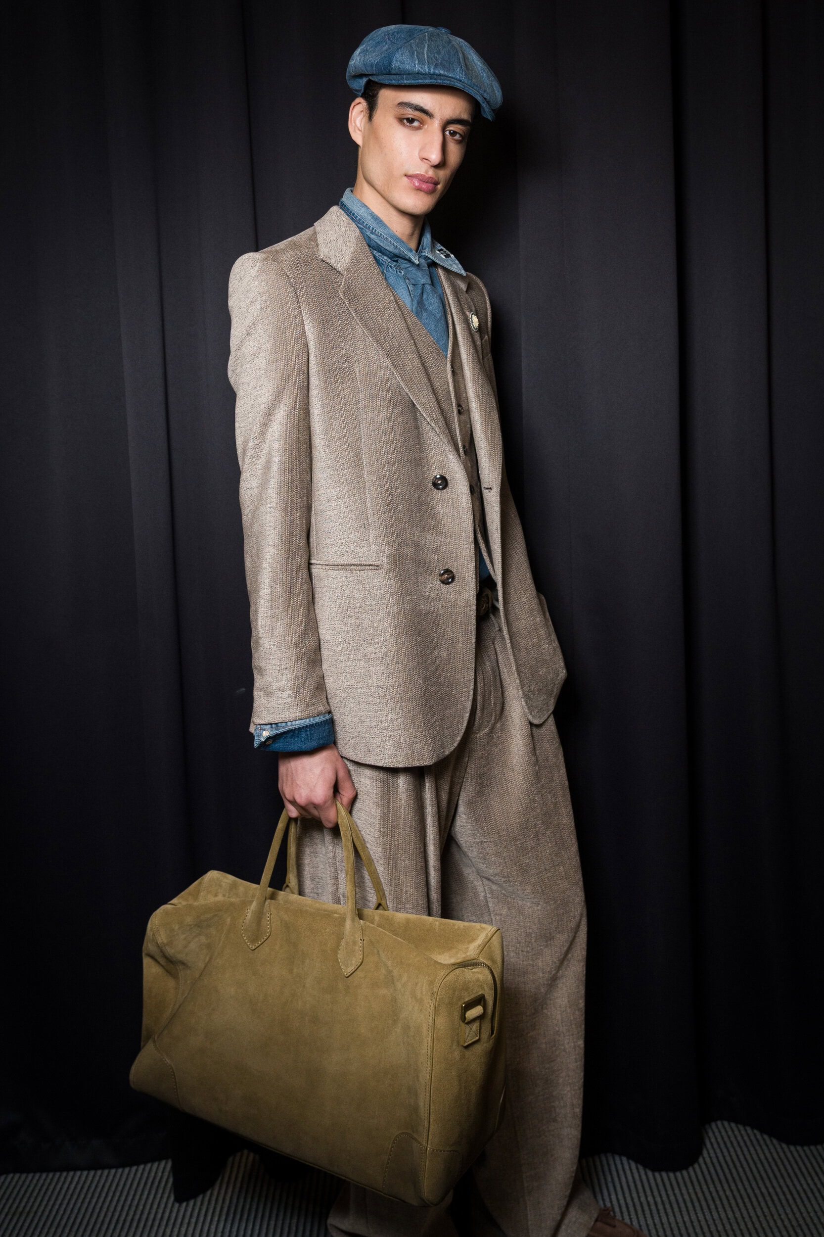 Emporio Armani Fall 2026 Fashion Show Backstage