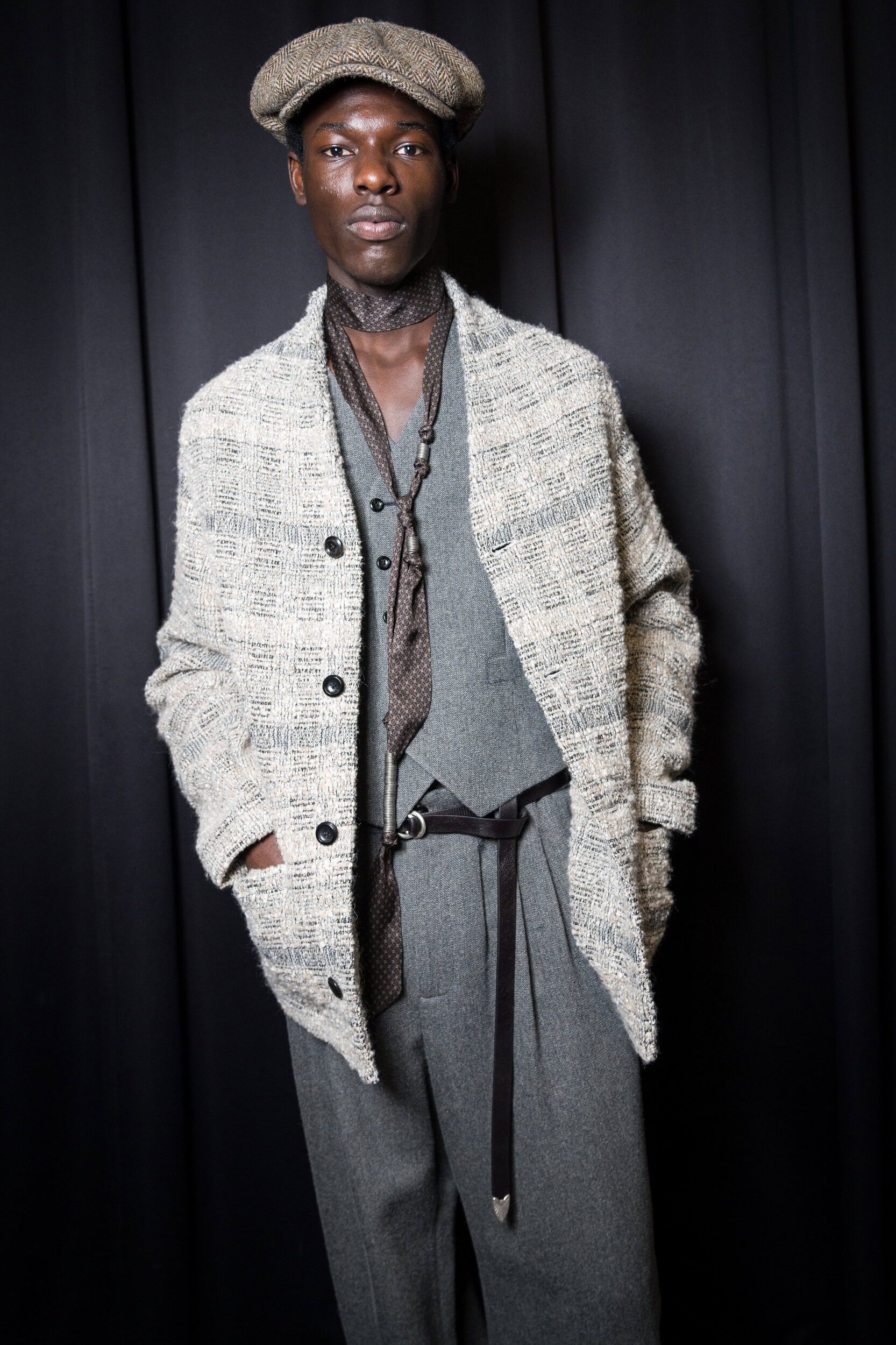 Emporio Armani Fall 2026 Fashion Show Backstage