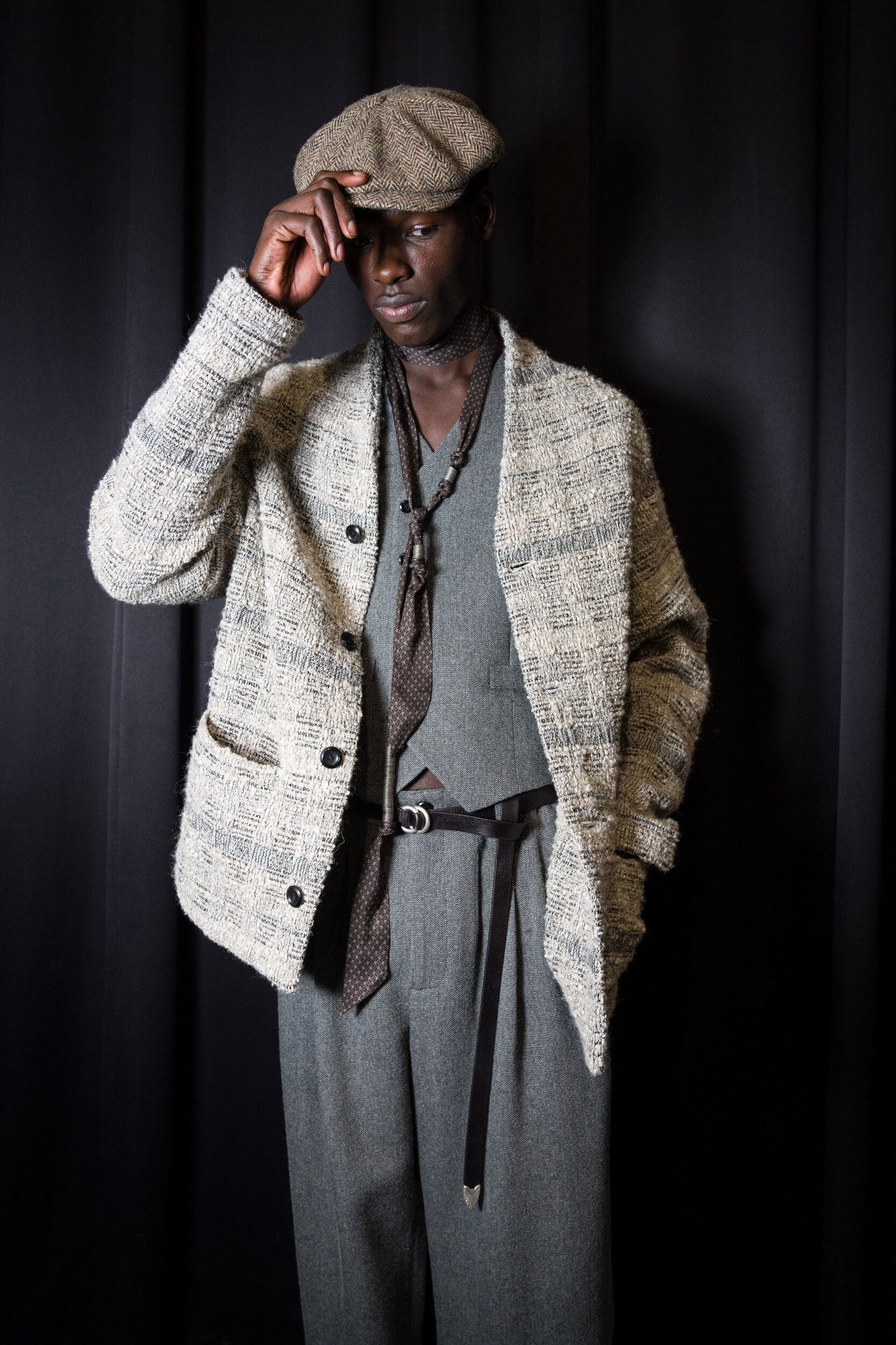 Emporio Armani Fall 2026 Fashion Show Backstage