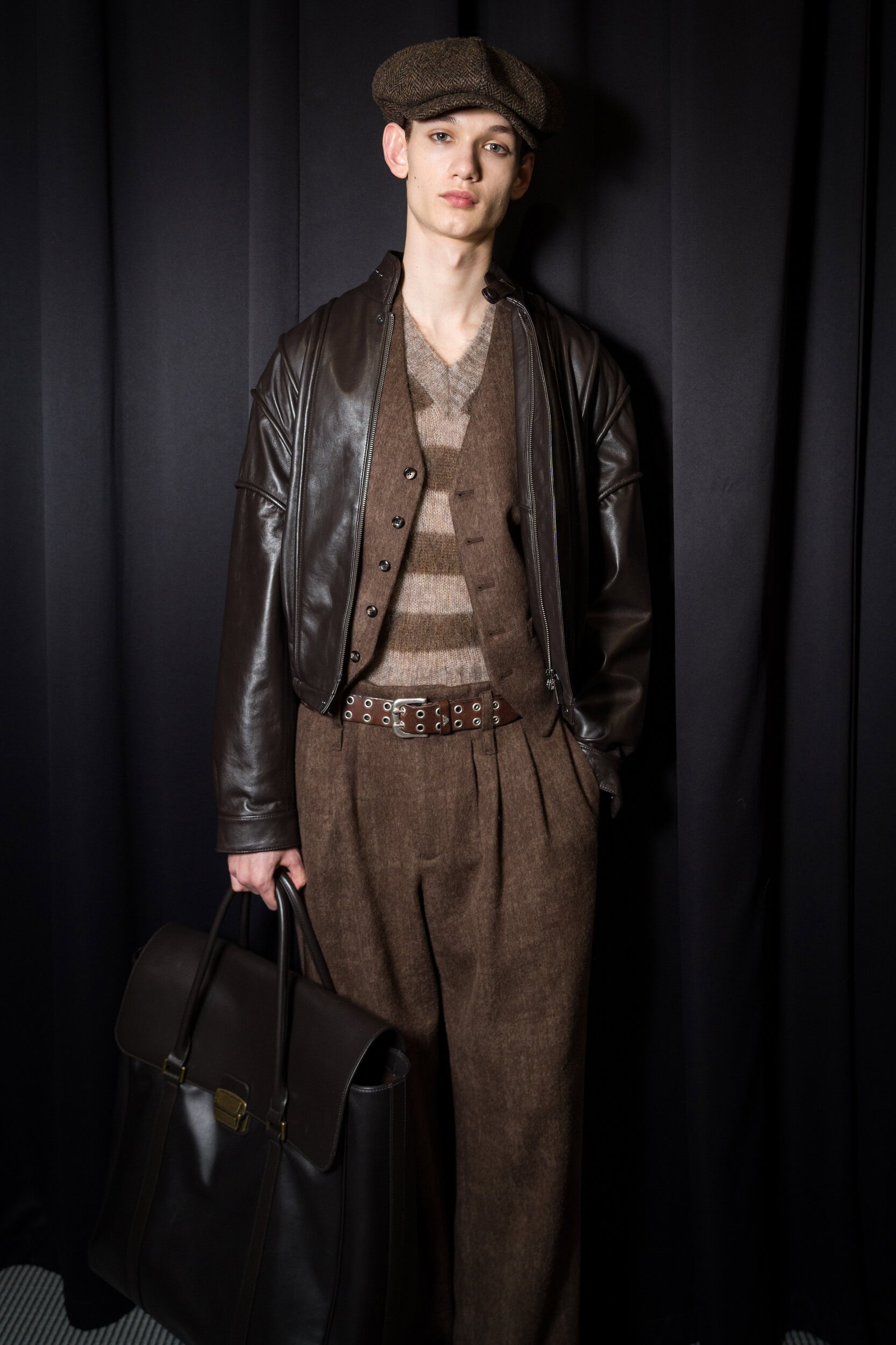 Emporio Armani Fall 2026 Fashion Show Backstage