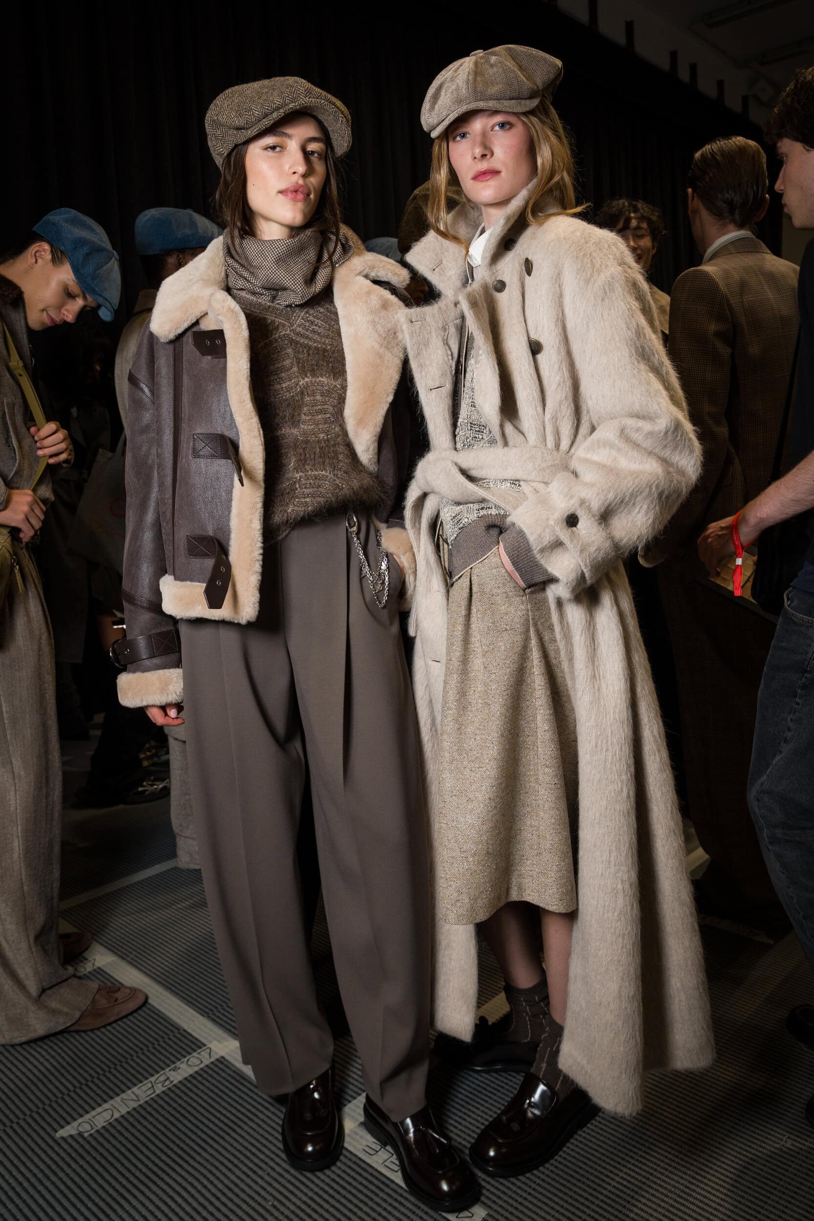 Emporio Armani Fall 2026 Fashion Show Backstage