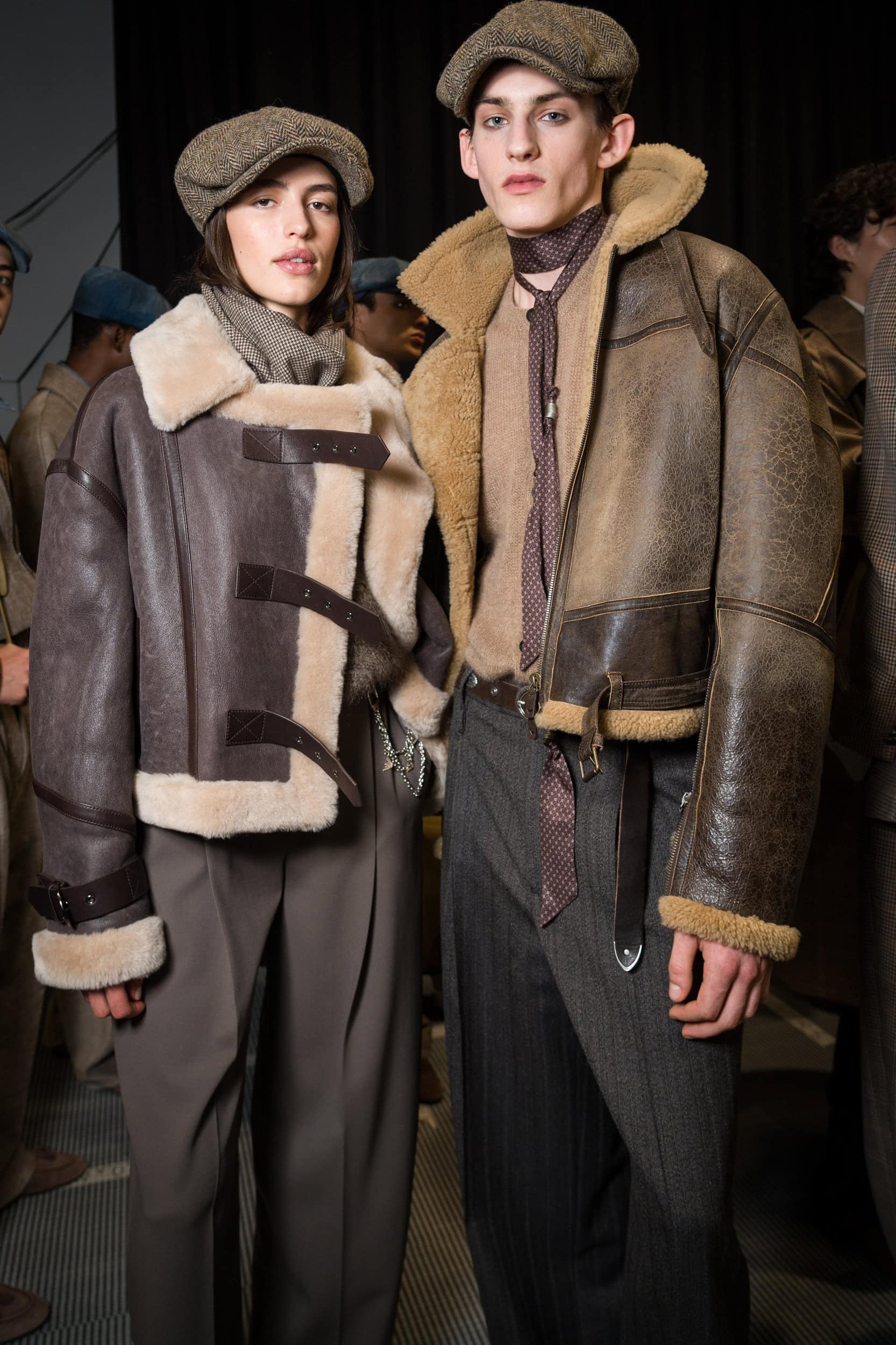 Emporio Armani Fall 2026 Fashion Show Backstage