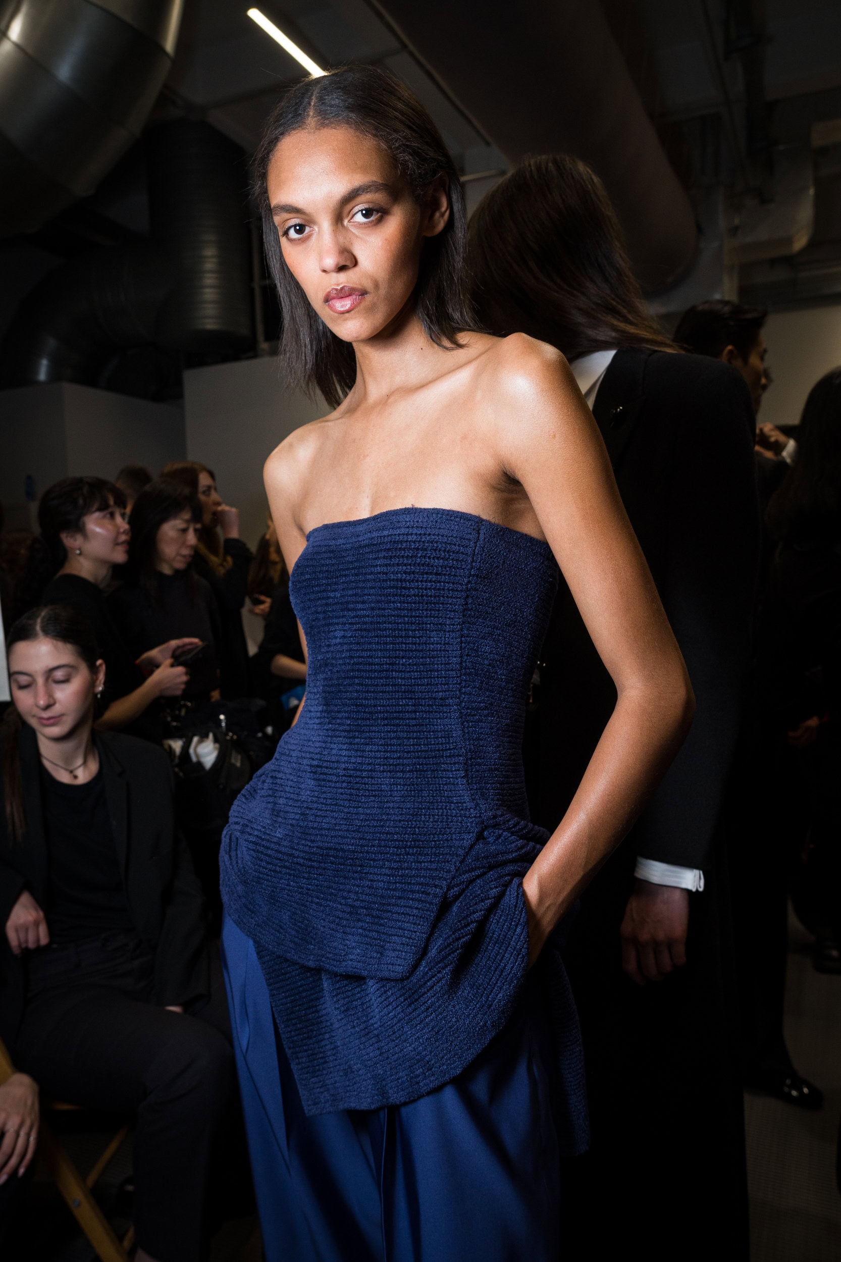 Emporio Armani Fall 2026 Fashion Show Backstage