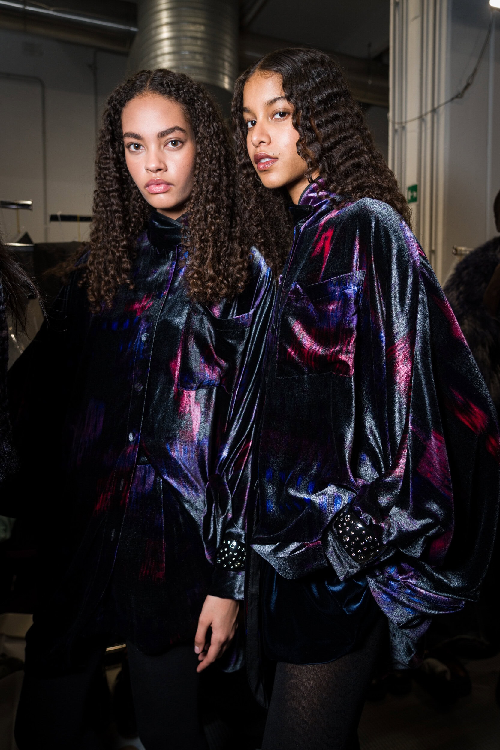 Emporio Armani Fall 2026 Fashion Show Backstage