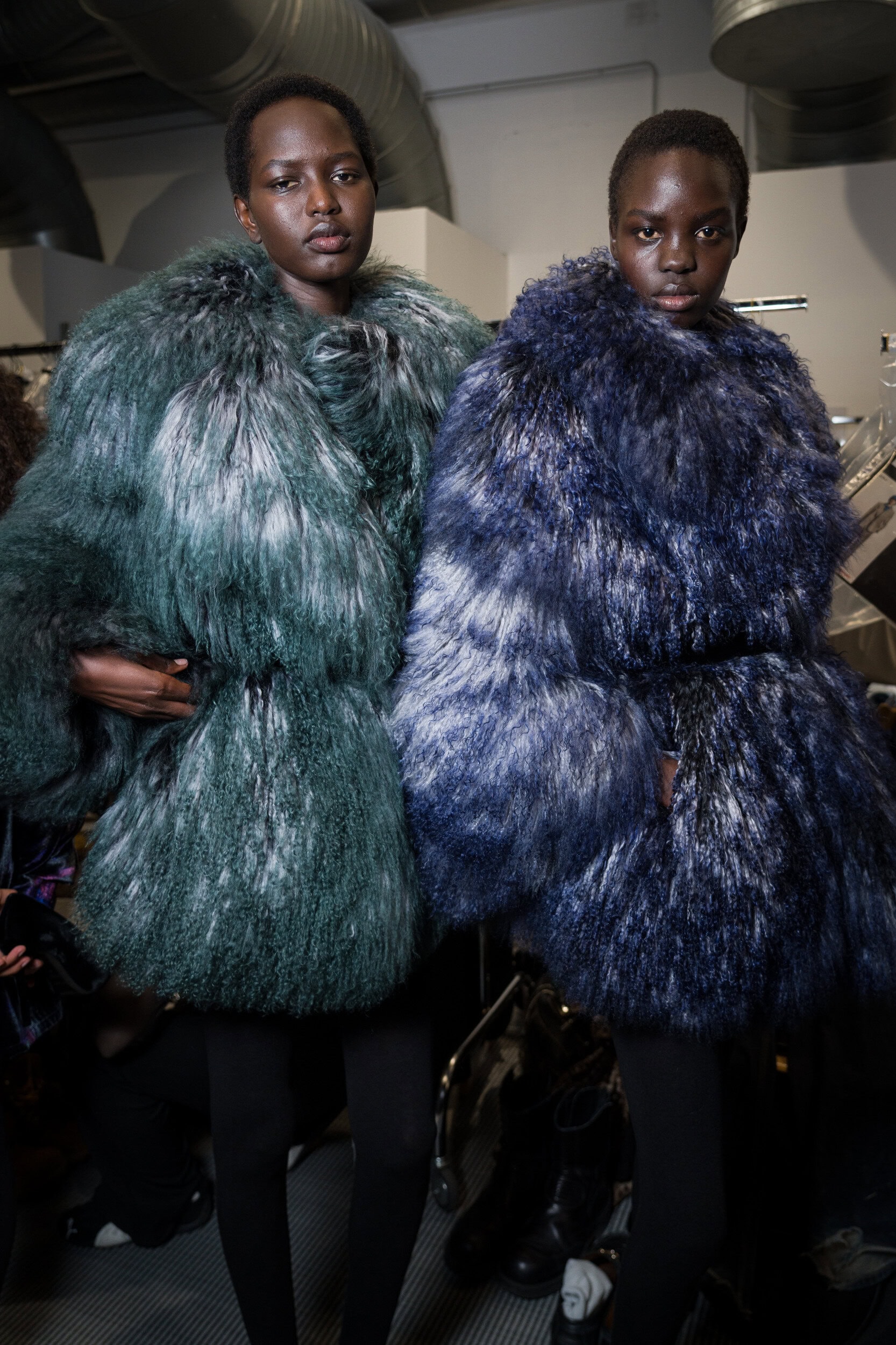 Emporio Armani Fall 2026 Fashion Show Backstage