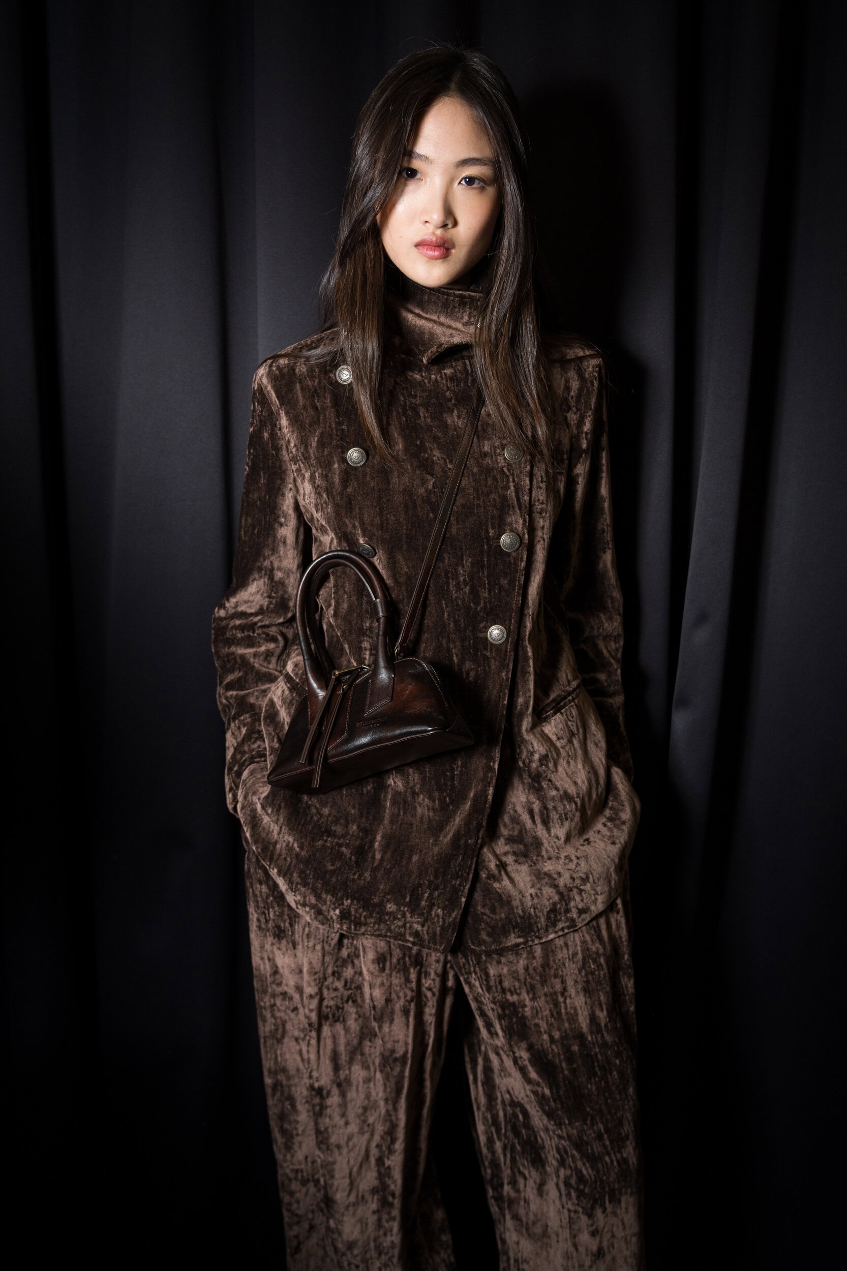 Emporio Armani Fall 2026 Fashion Show Backstage