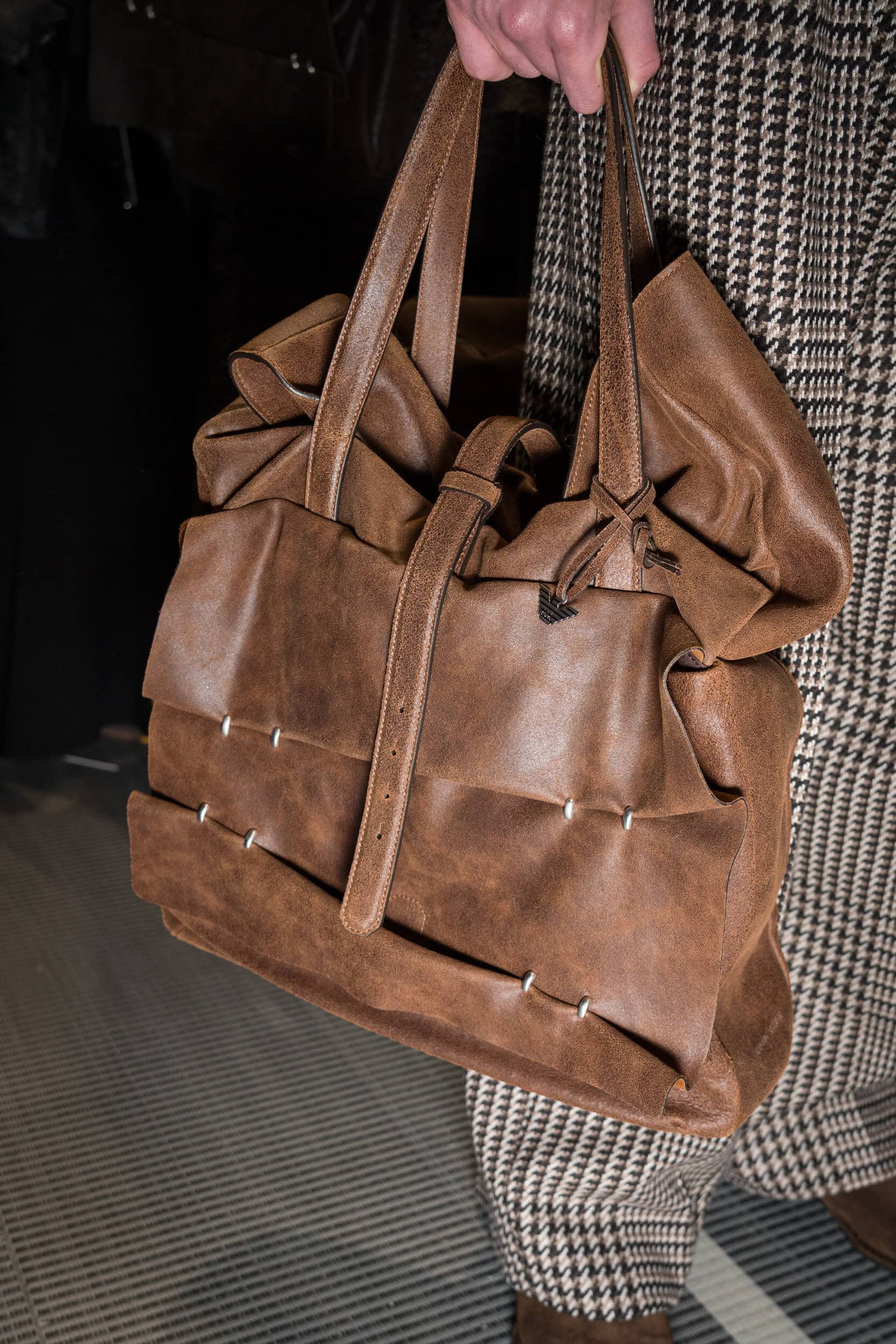 Emporio Armani Fall 2026 Fashion Show Backstage