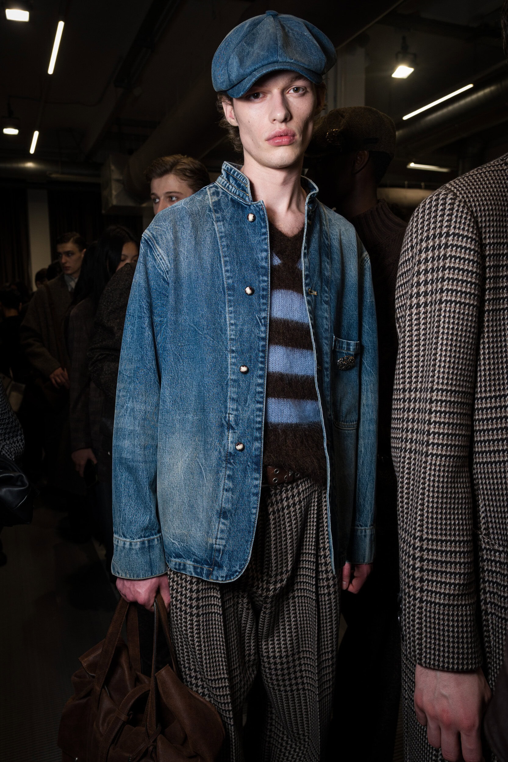 Emporio Armani Fall 2026 Fashion Show Backstage