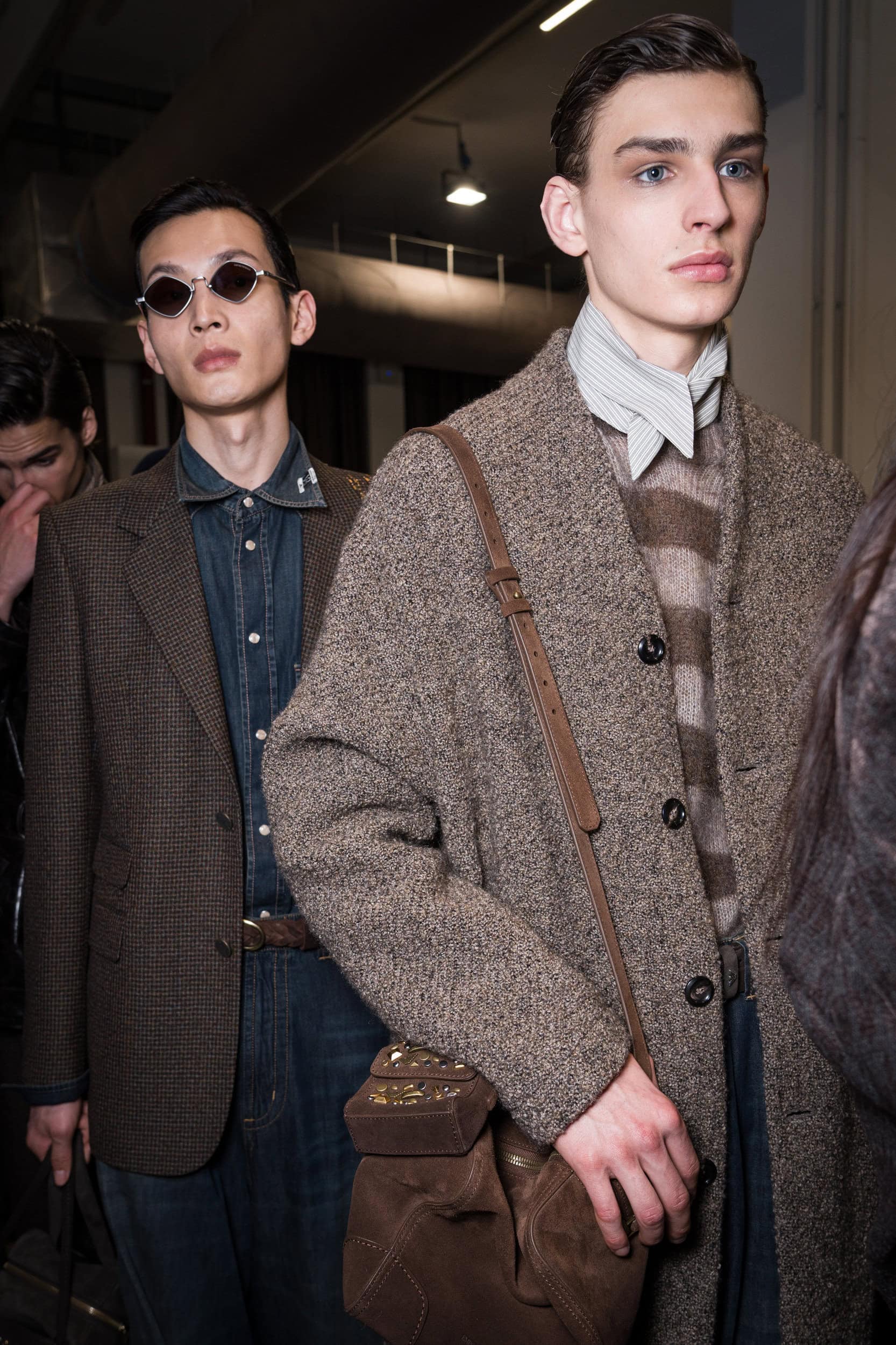 Emporio Armani Fall 2026 Fashion Show Backstage