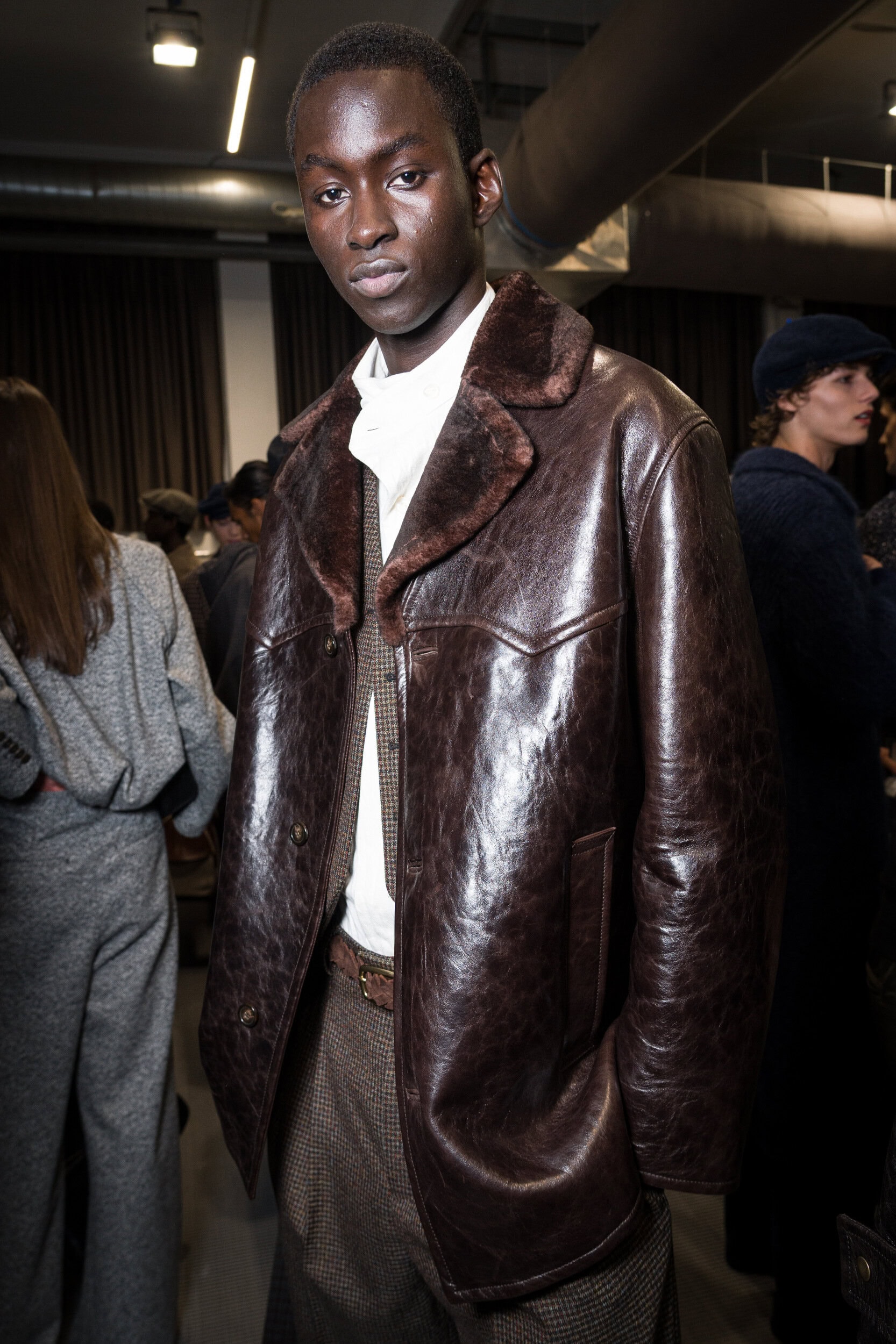 Emporio Armani Fall 2026 Fashion Show Backstage