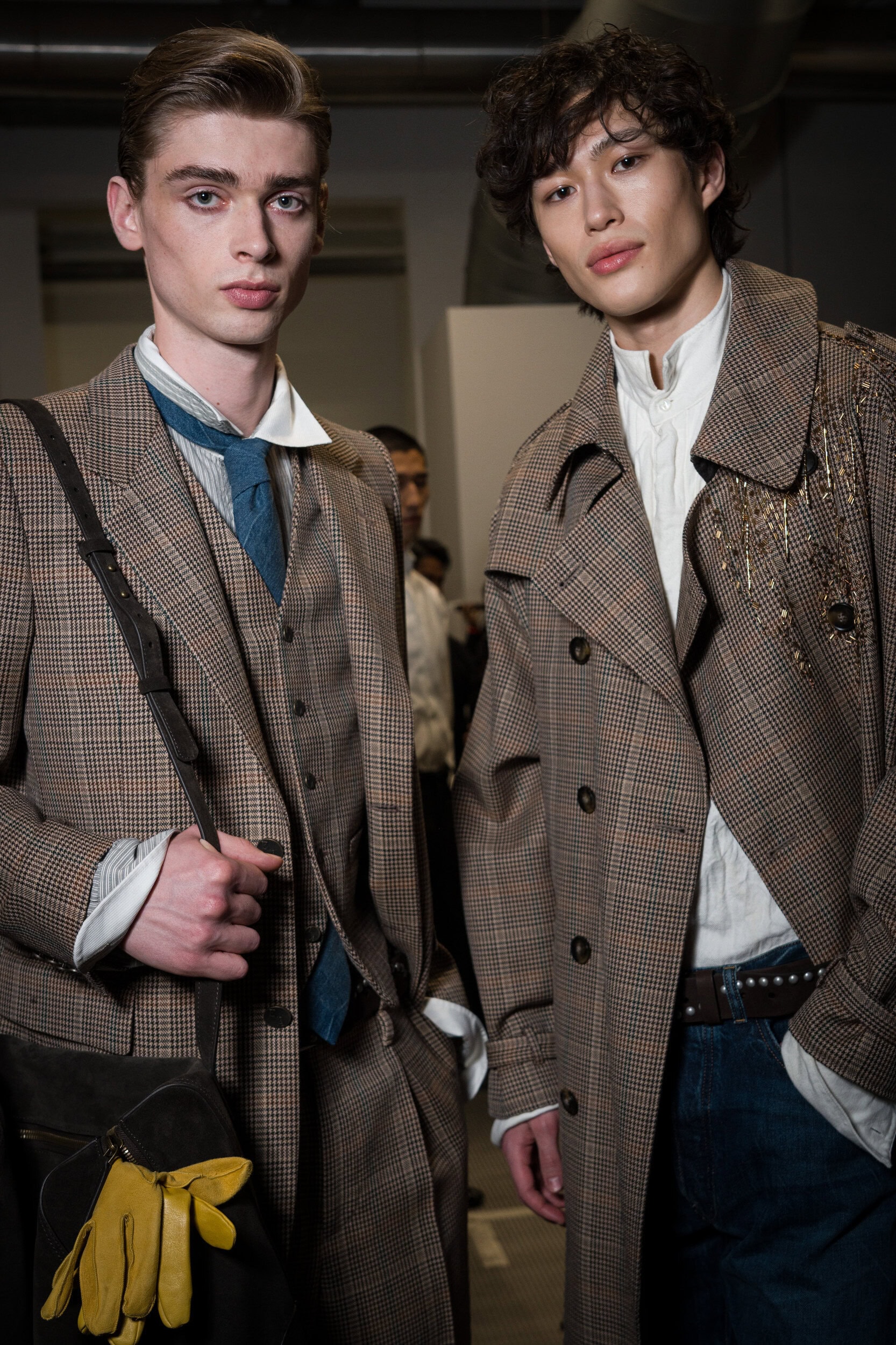 Emporio Armani Fall 2026 Fashion Show Backstage