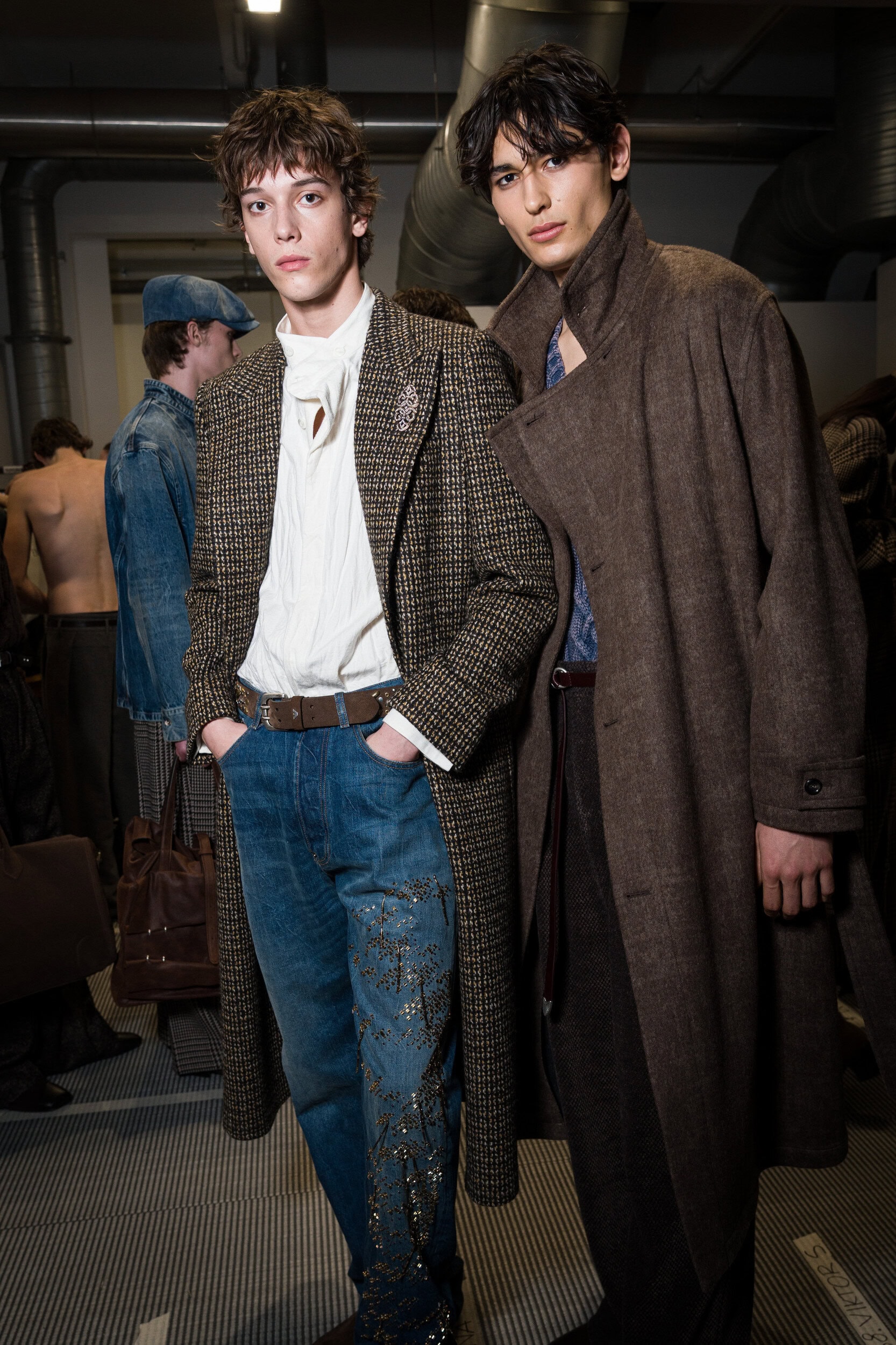Emporio Armani Fall 2026 Fashion Show Backstage