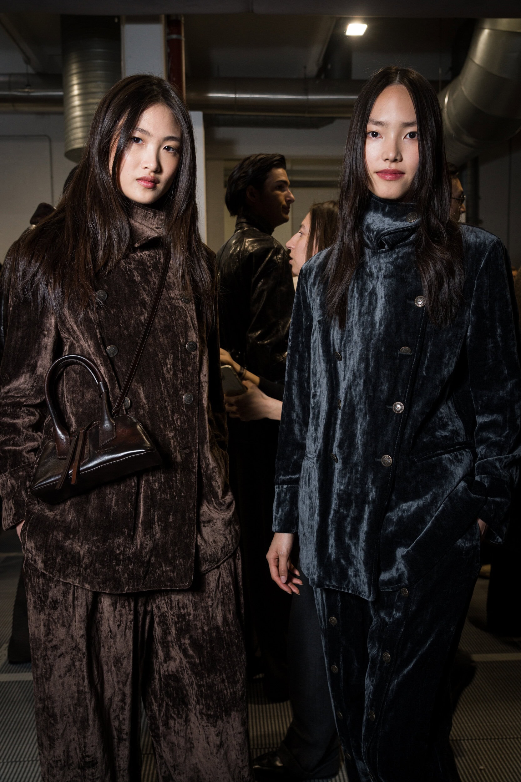 Emporio Armani Fall 2026 Fashion Show Backstage