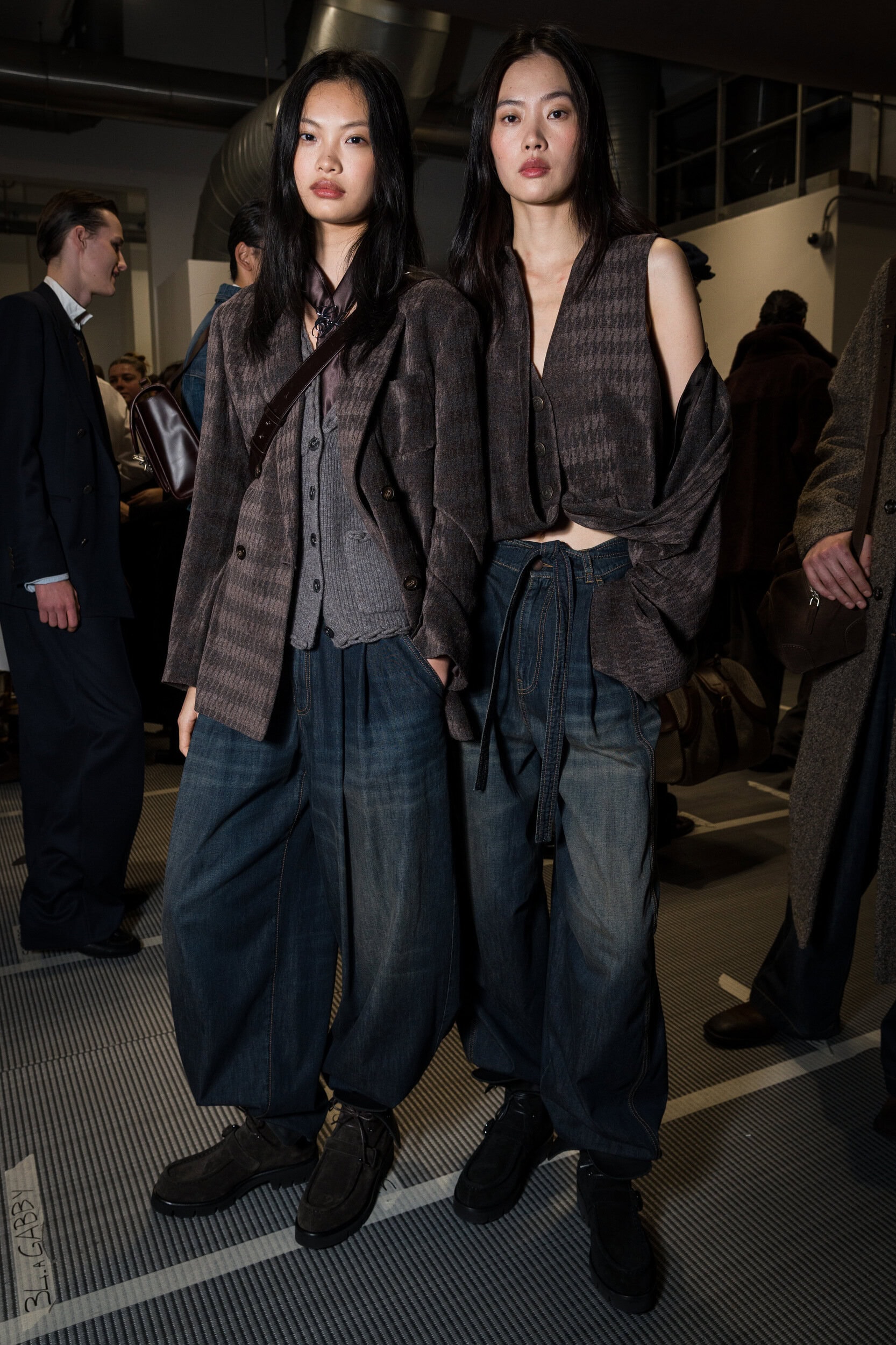 Emporio Armani Fall 2026 Fashion Show Backstage