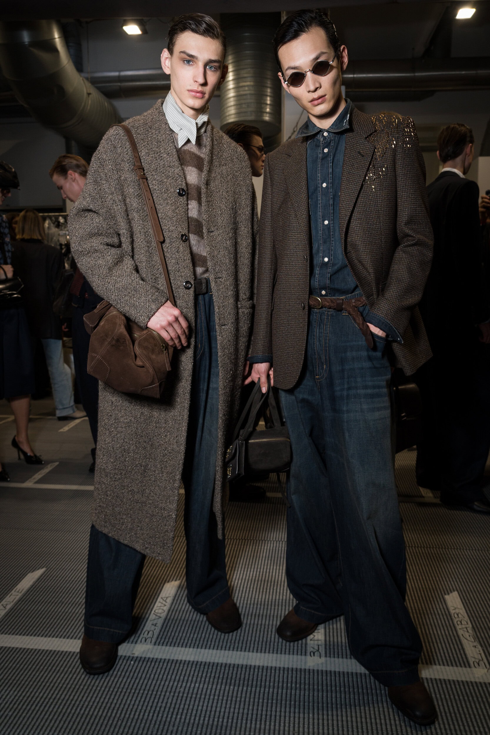 Emporio Armani Fall 2026 Fashion Show Backstage