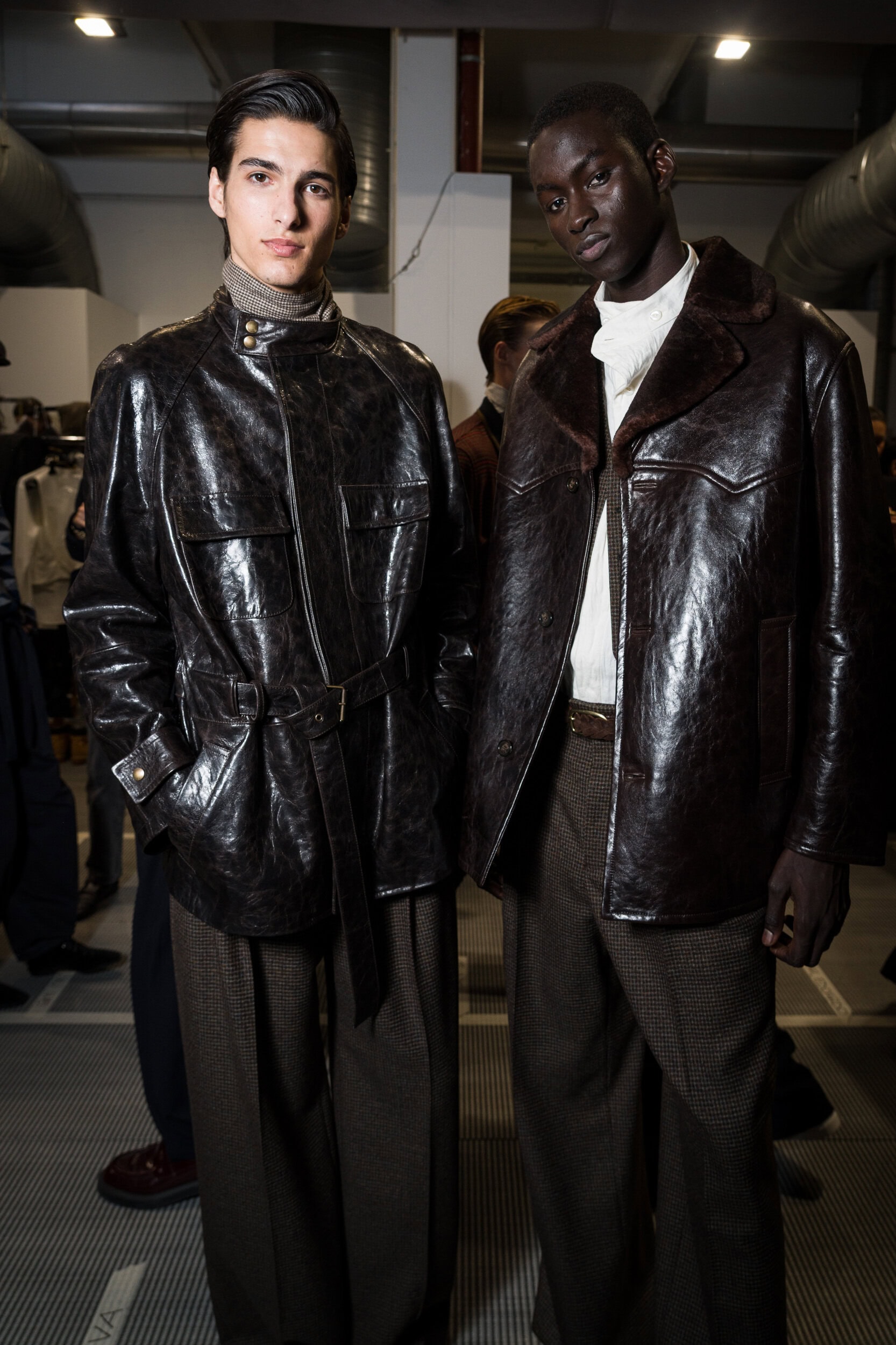 Emporio Armani Fall 2026 Fashion Show Backstage