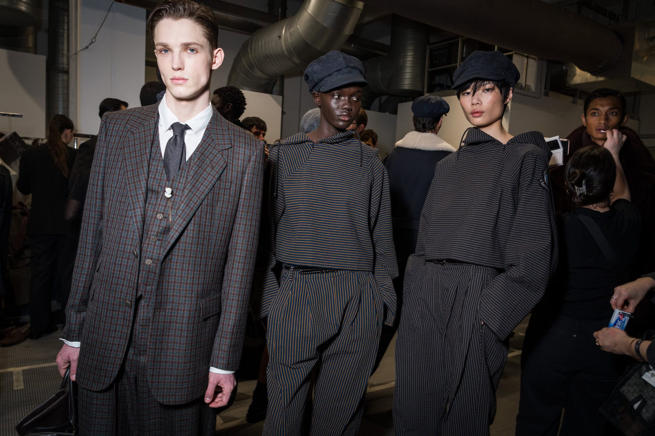 Emporio Armani Fall 2026 Fashion Show Backstage