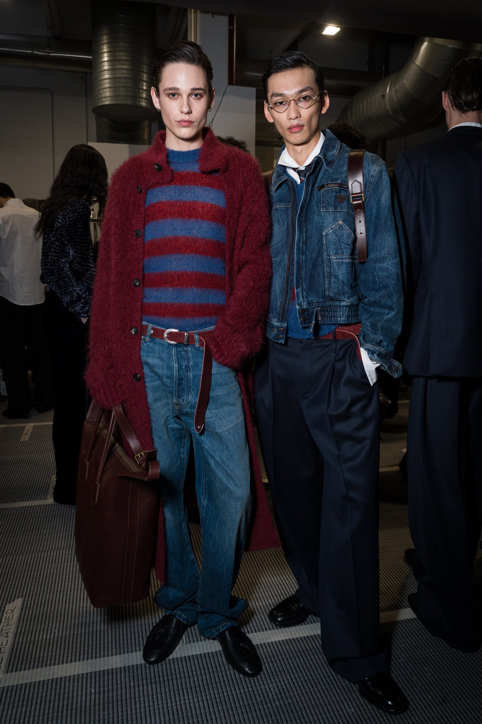 Emporio Armani Fall 2026 Fashion Show Backstage