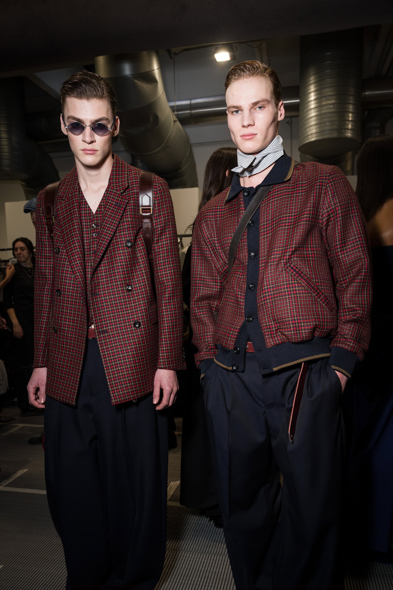 Emporio Armani Fall 2026 Fashion Show Backstage
