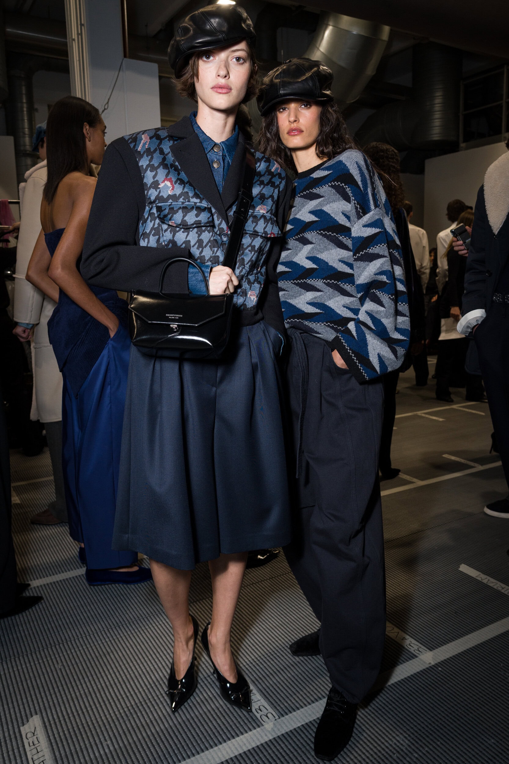 Emporio Armani Fall 2026 Fashion Show Backstage