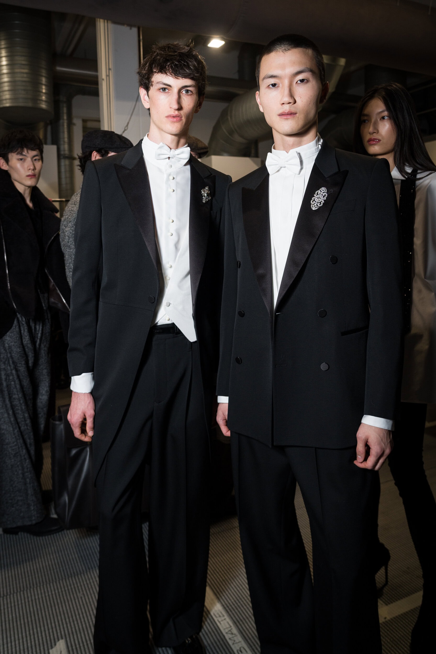 Emporio Armani Fall 2026 Fashion Show Backstage