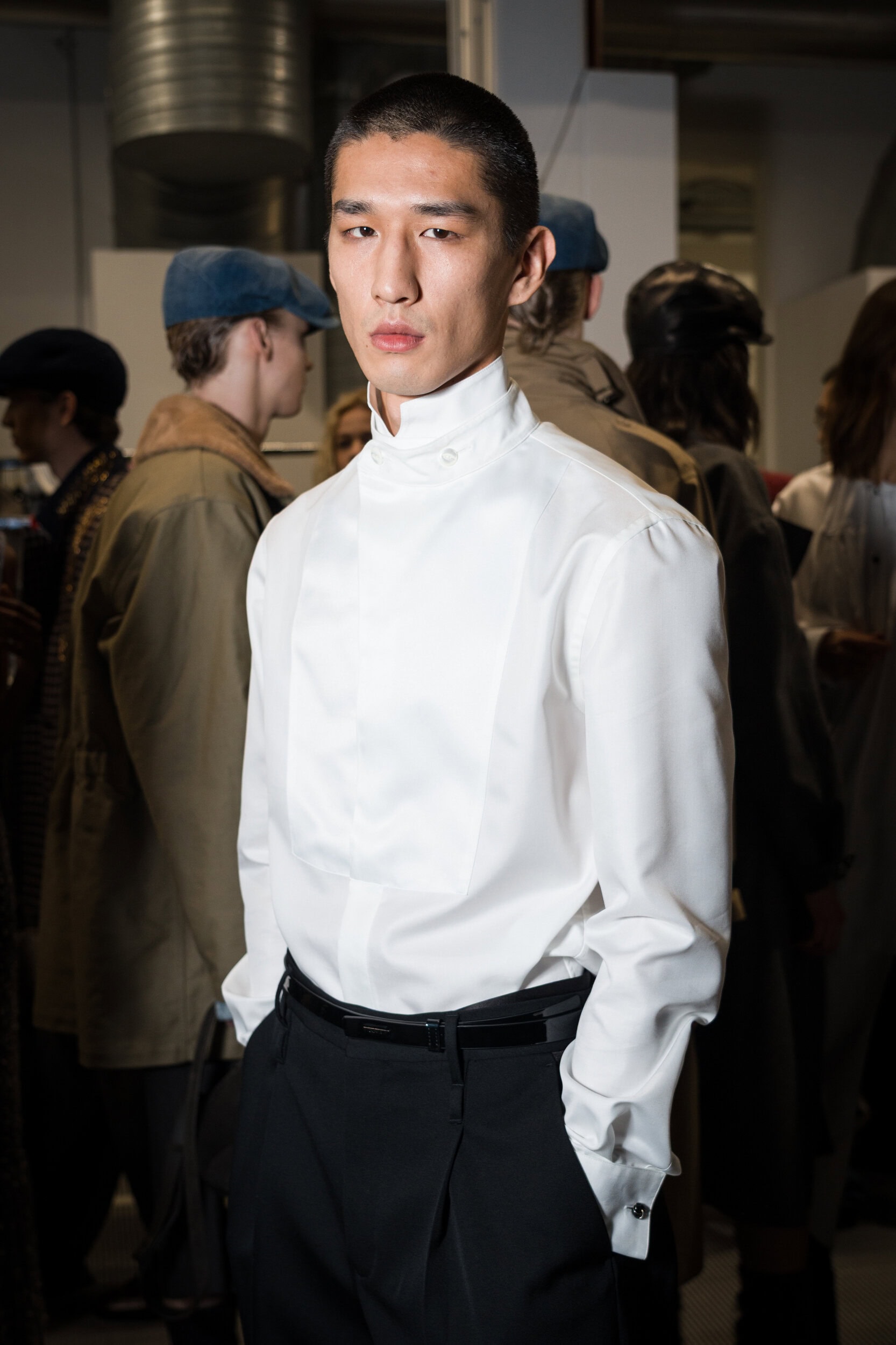 Emporio Armani Fall 2026 Fashion Show Backstage