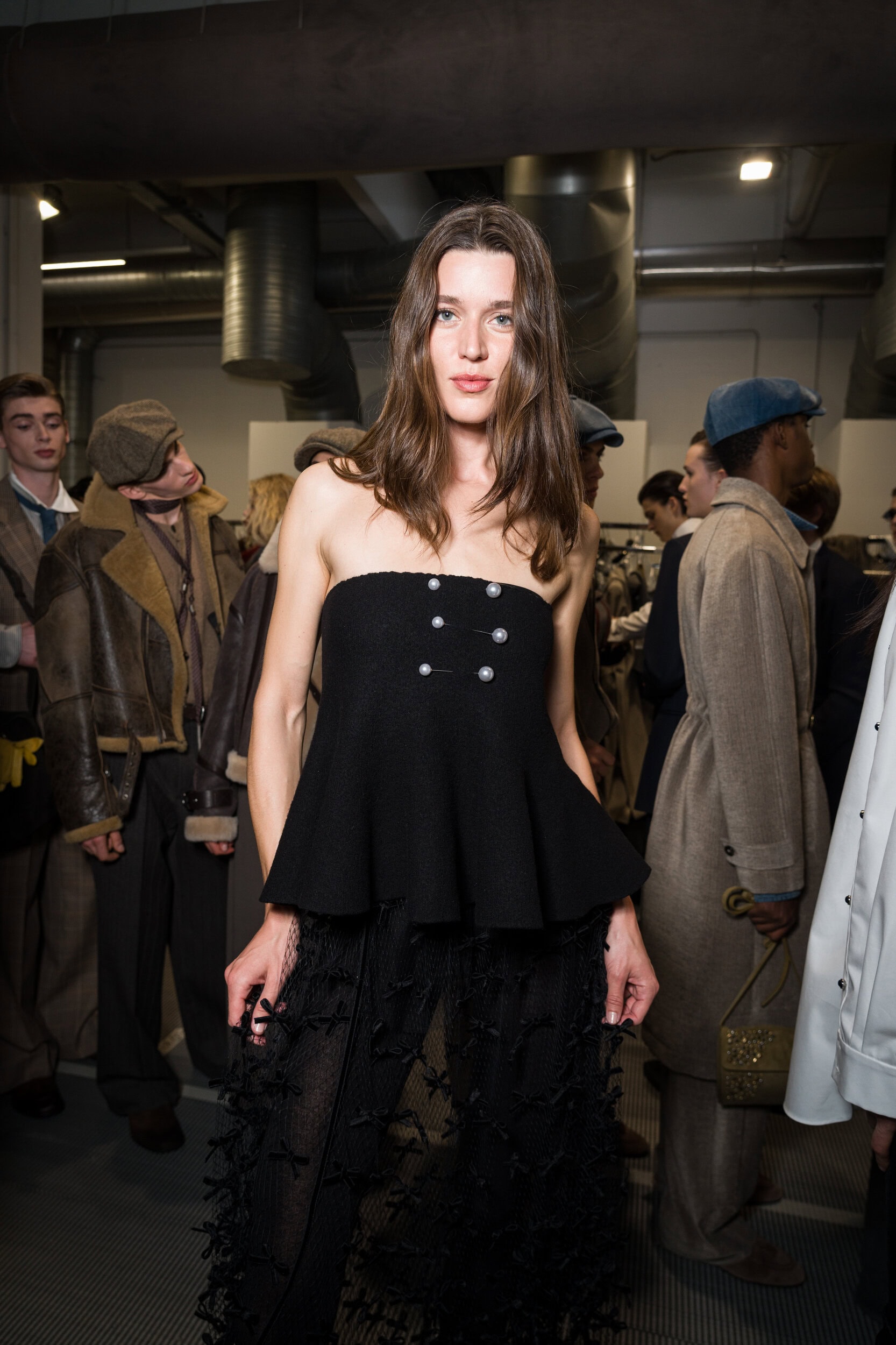 Emporio Armani Fall 2026 Fashion Show Backstage