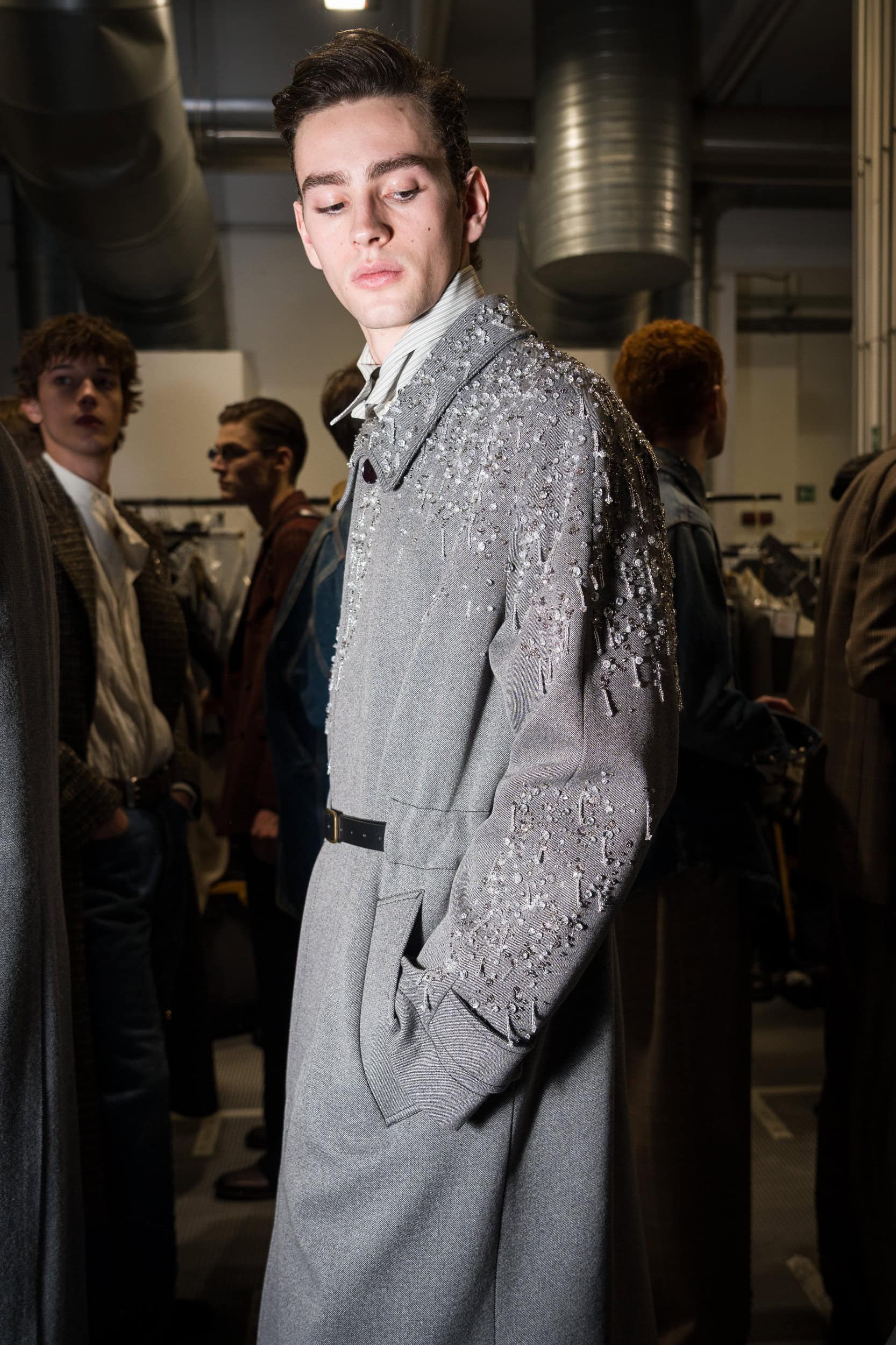 Emporio Armani Fall 2026 Fashion Show Backstage