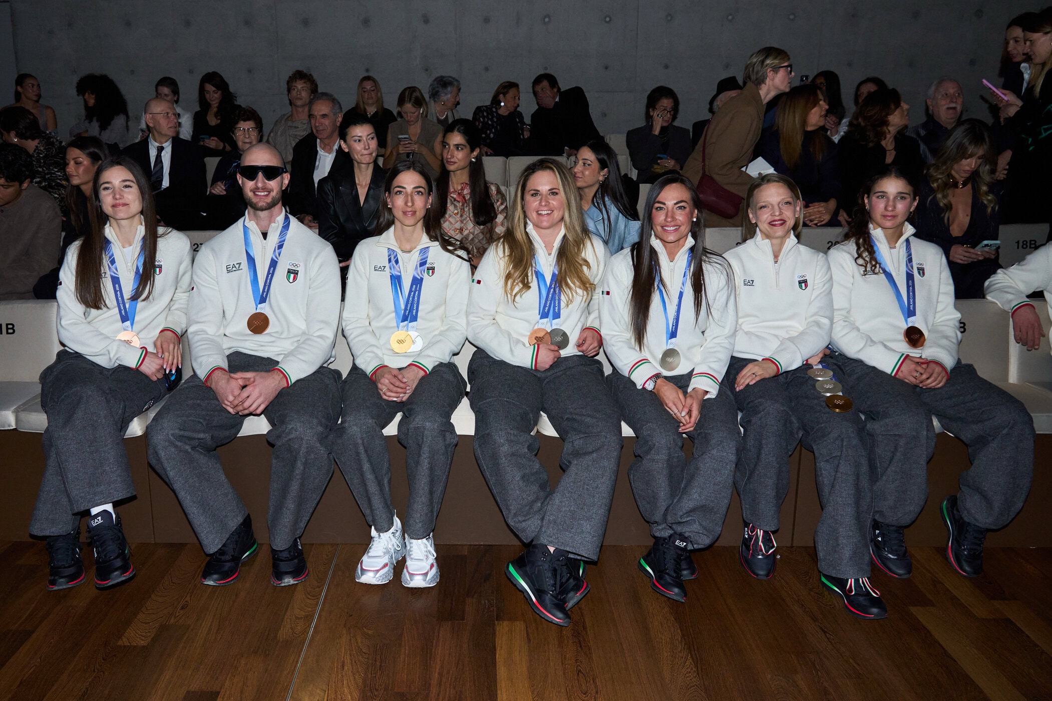 Emporio Armani Fall 2026 Fashion Show Front Row