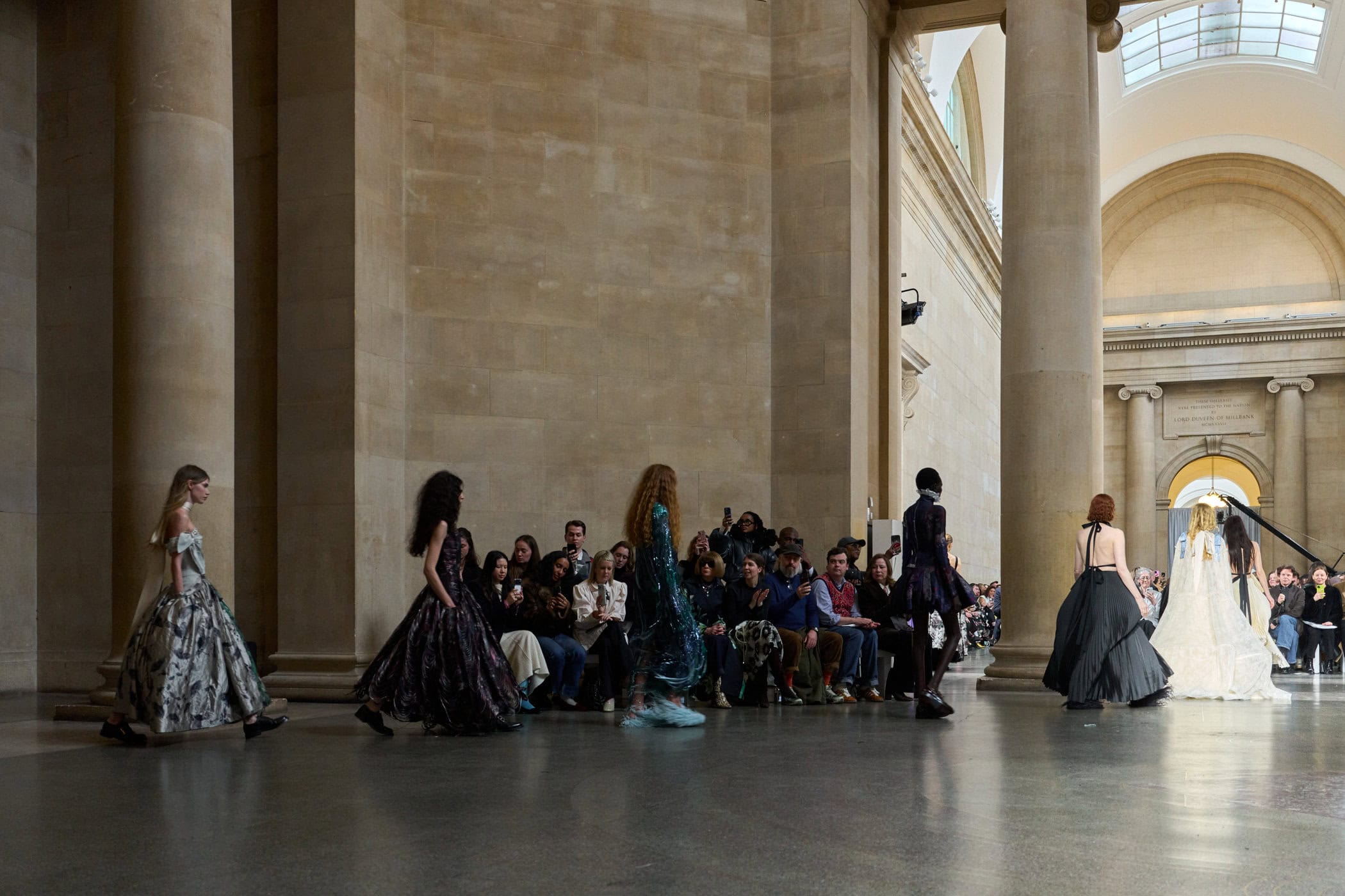 Erdem Fall 2026 Fashion Show Atmosphere