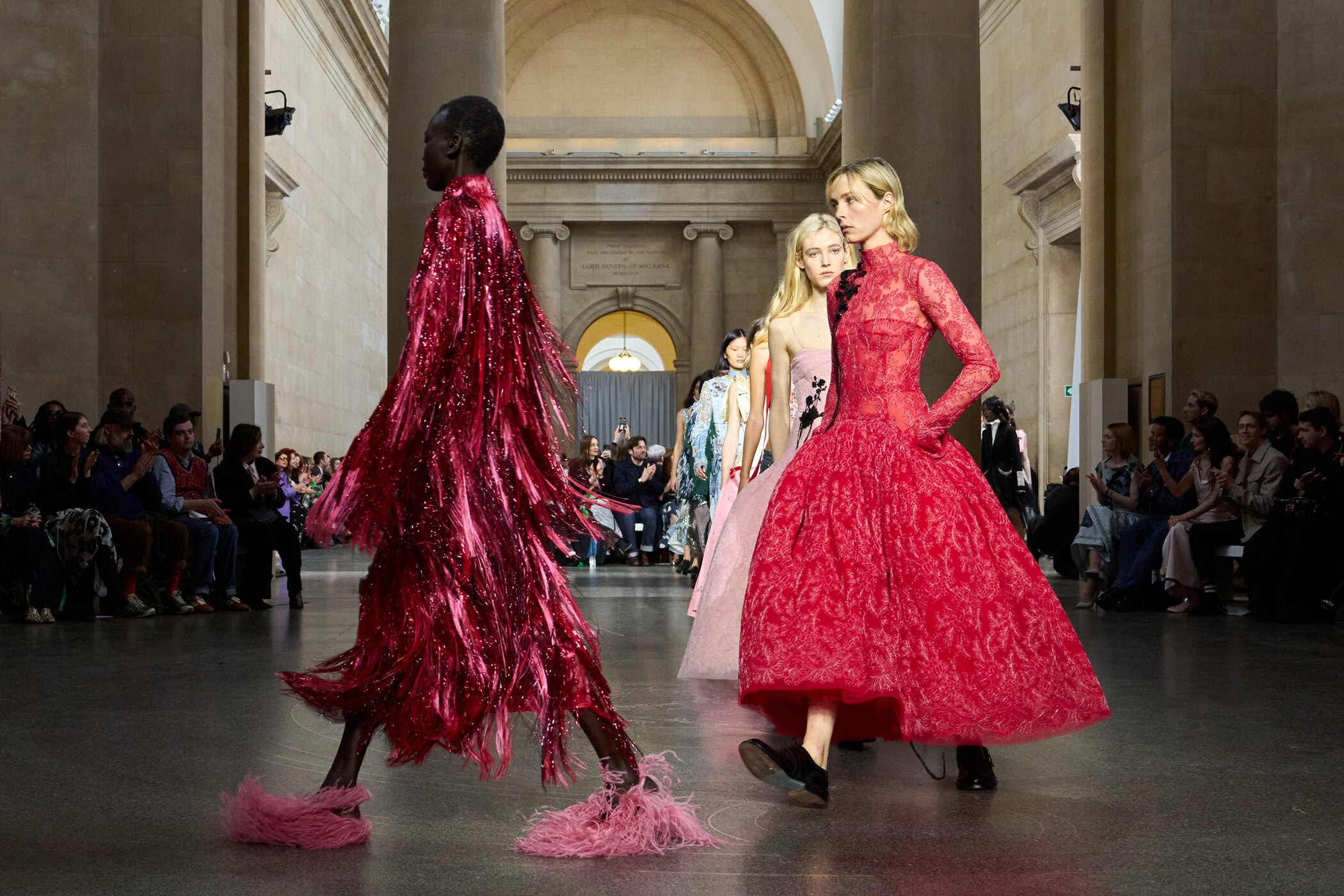 Erdem Fall 2026 Fashion Show Atmosphere