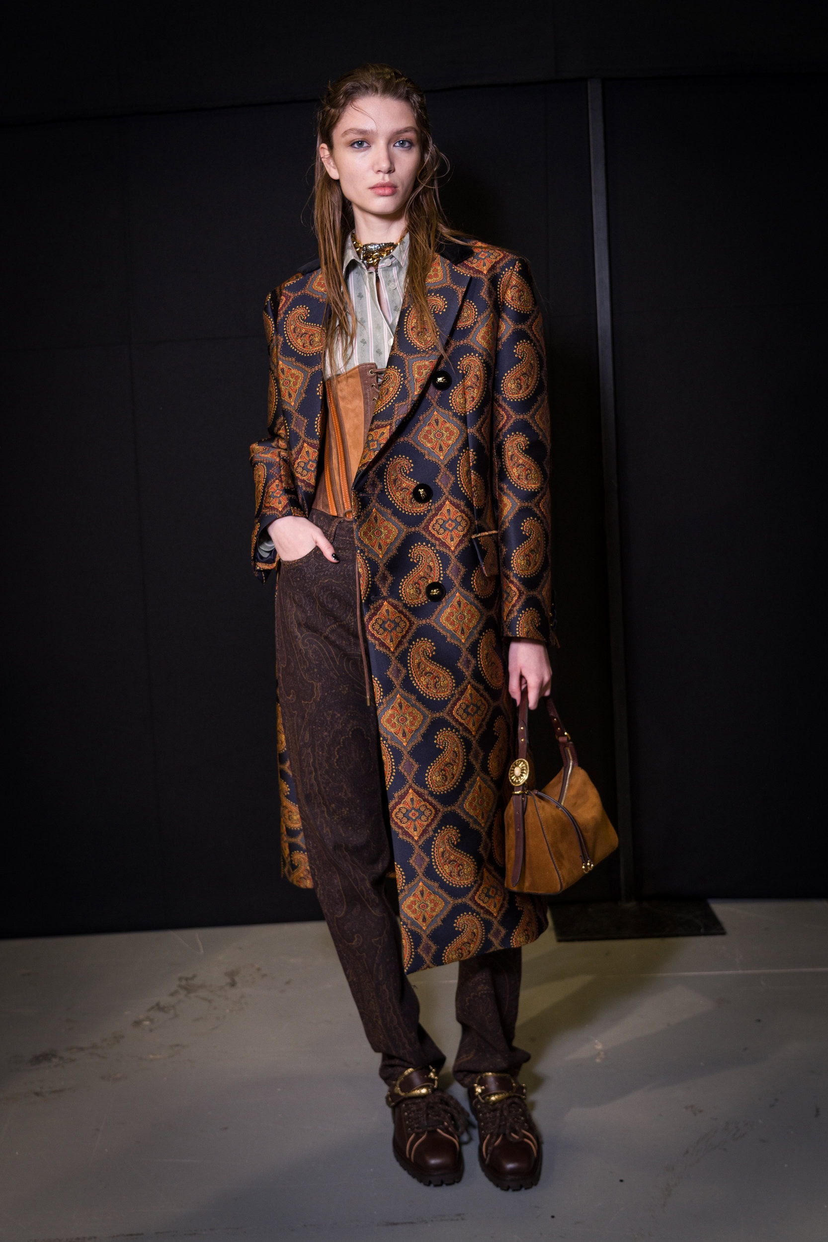 Etro Fall 2026 Fashion Show Backstage