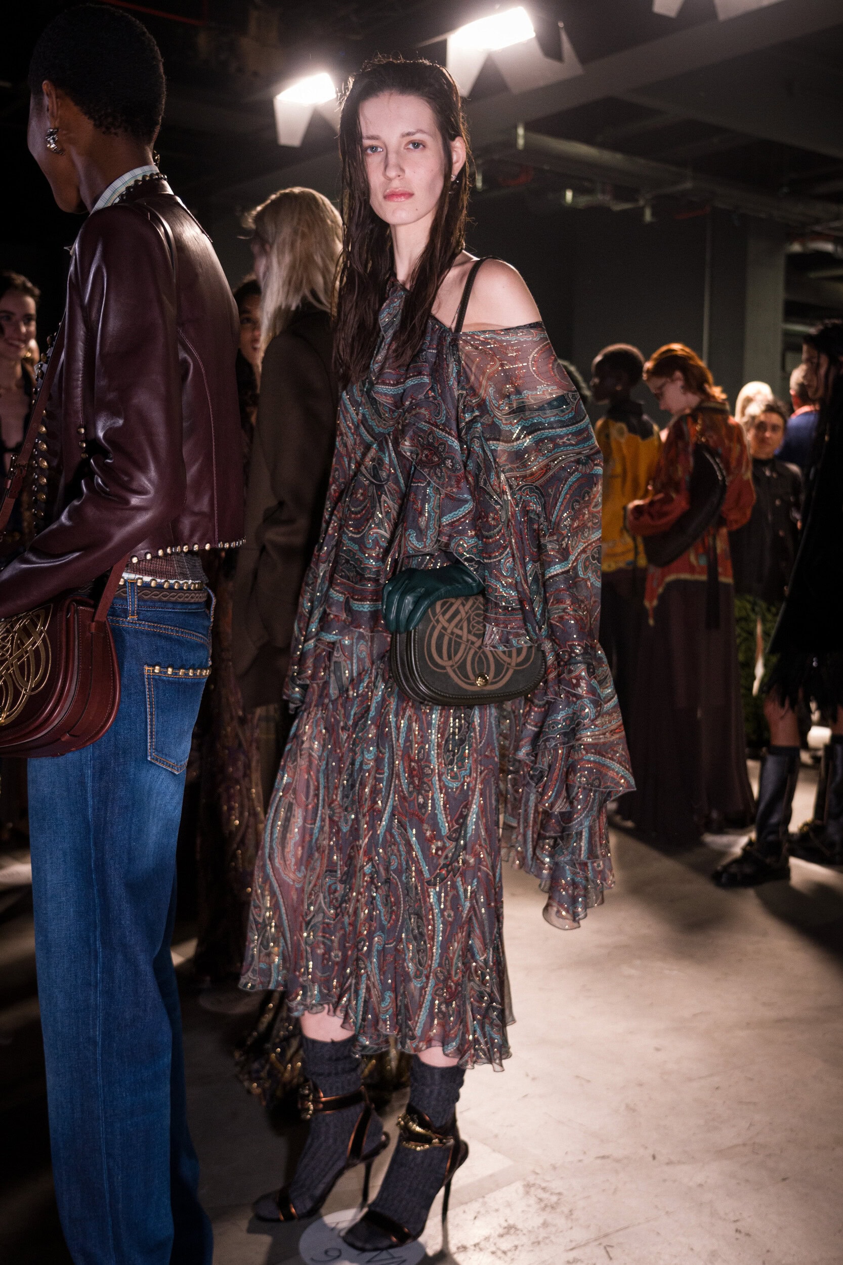 Etro Fall 2026 Fashion Show Backstage